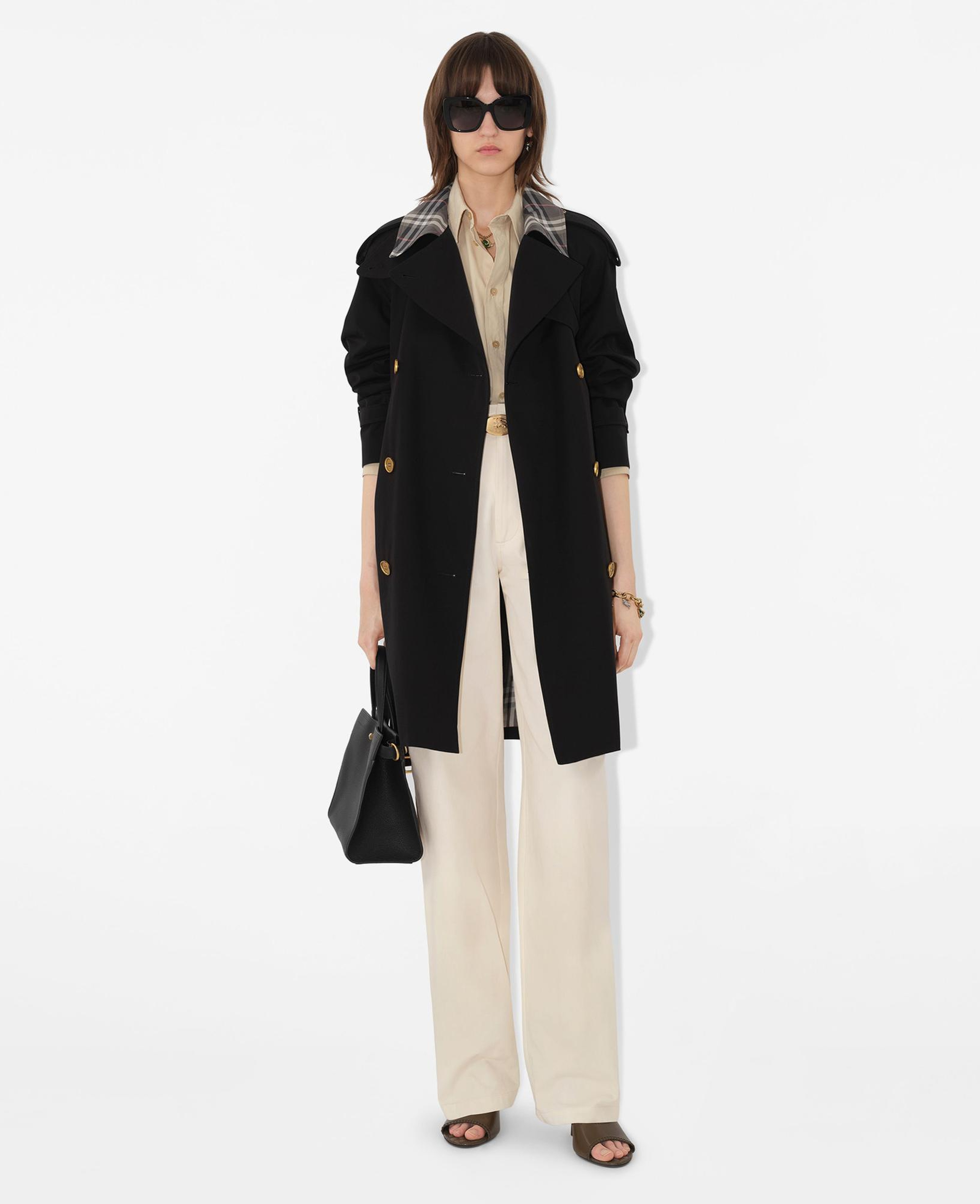 Burberry Kadın Siyah Trençkot