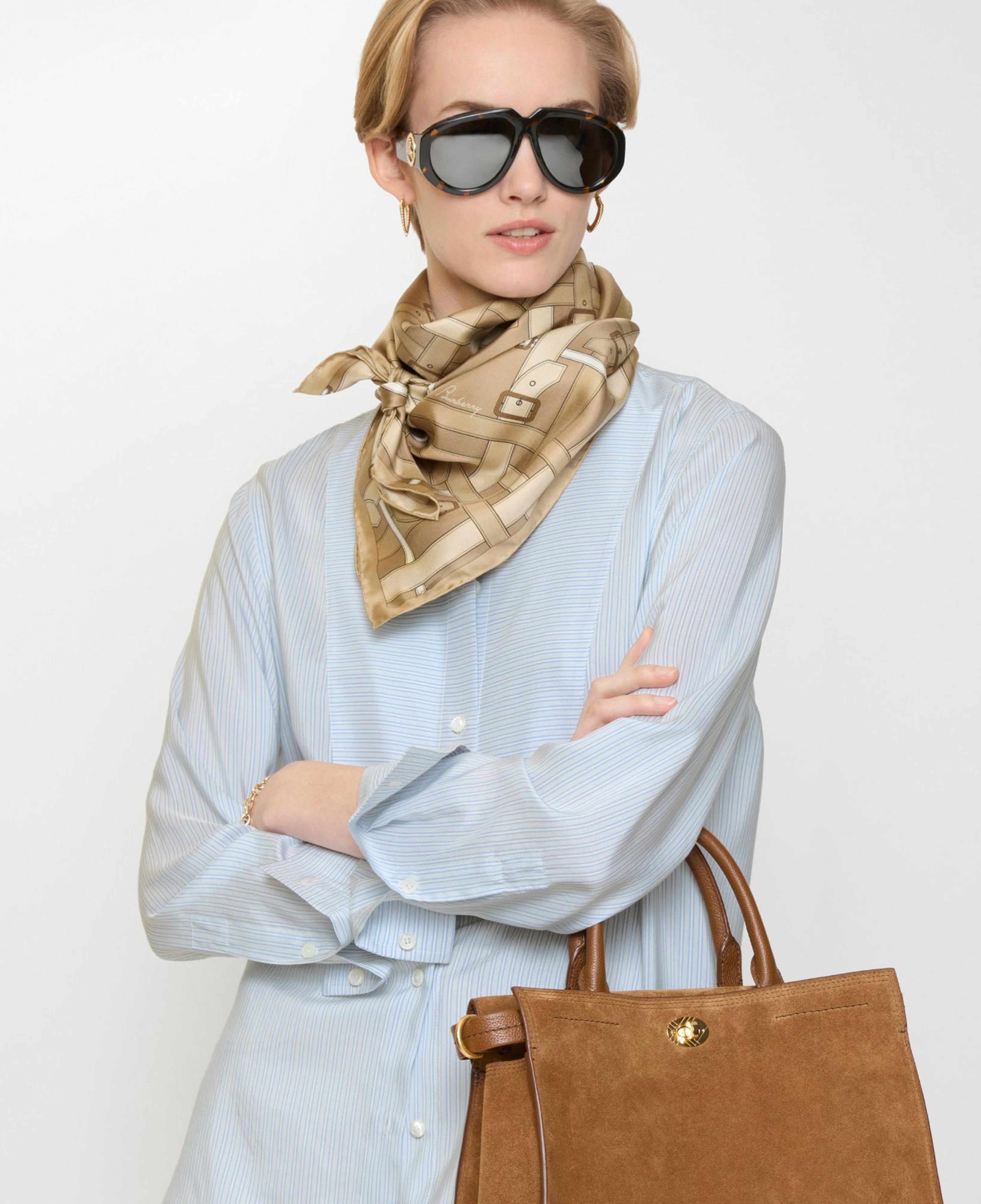 Burberry Lattıce Kadın Bej Eşarp