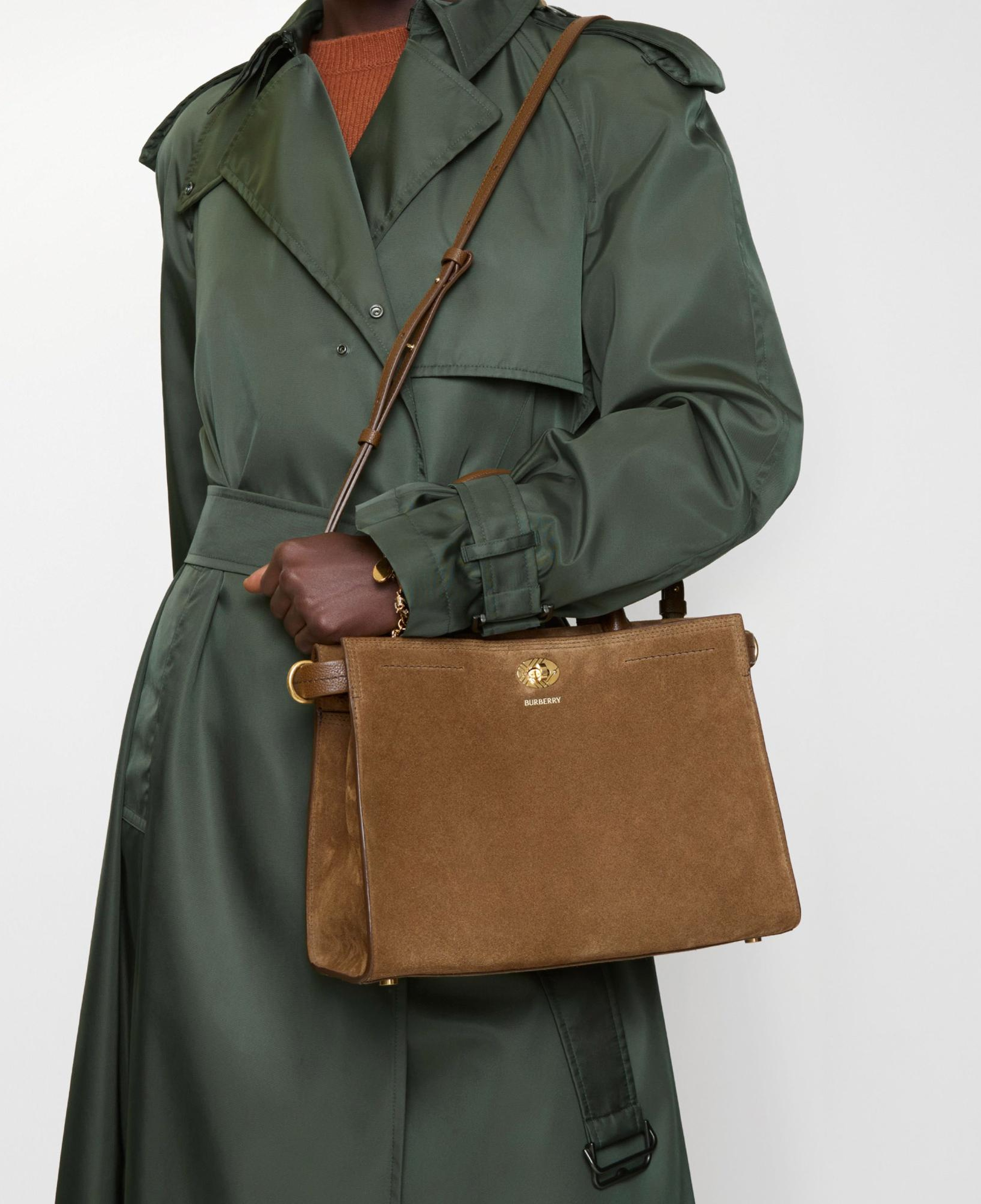 Burberry Tote Kadın Kahverengi El Çantası