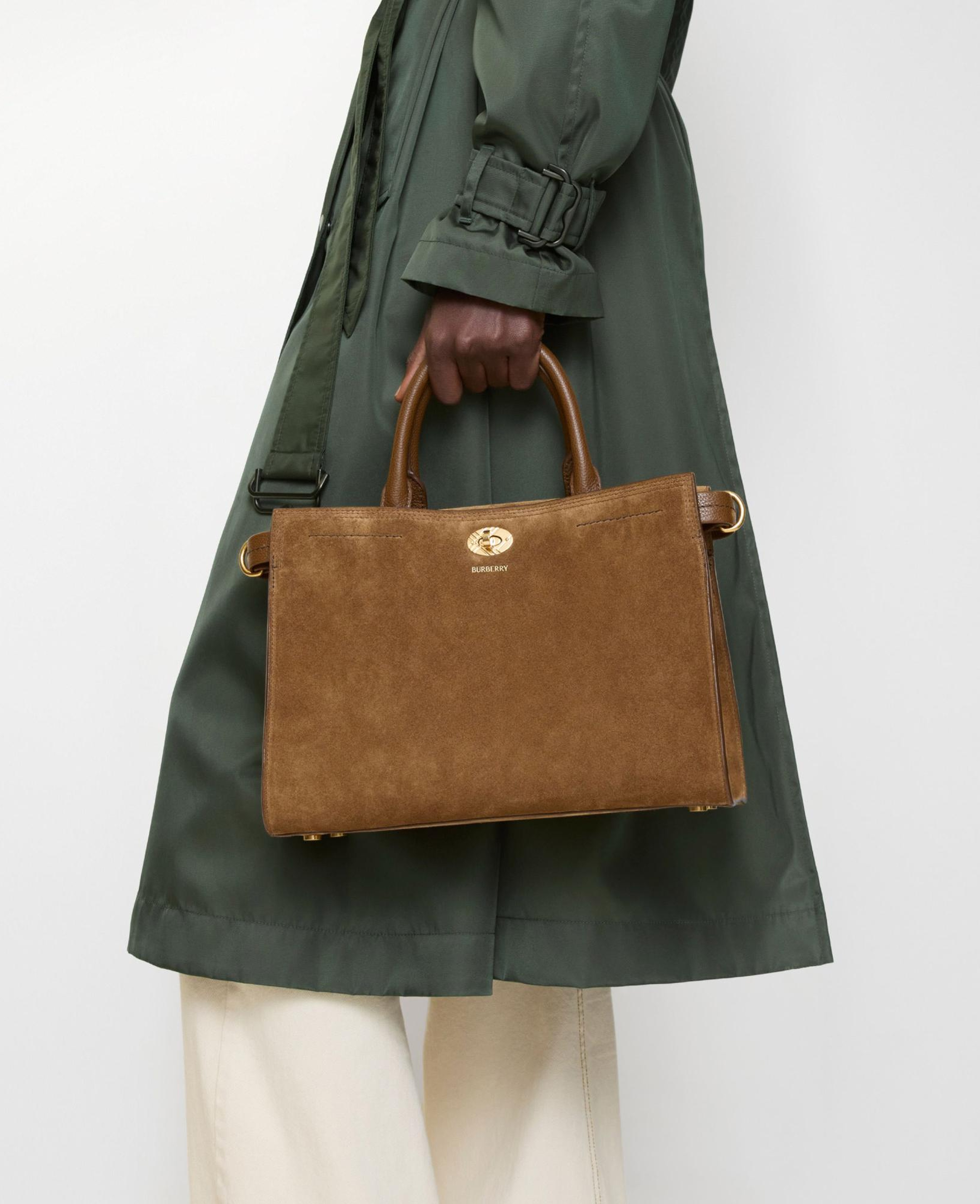 Burberry Tote Kadın Kahverengi El Çantası