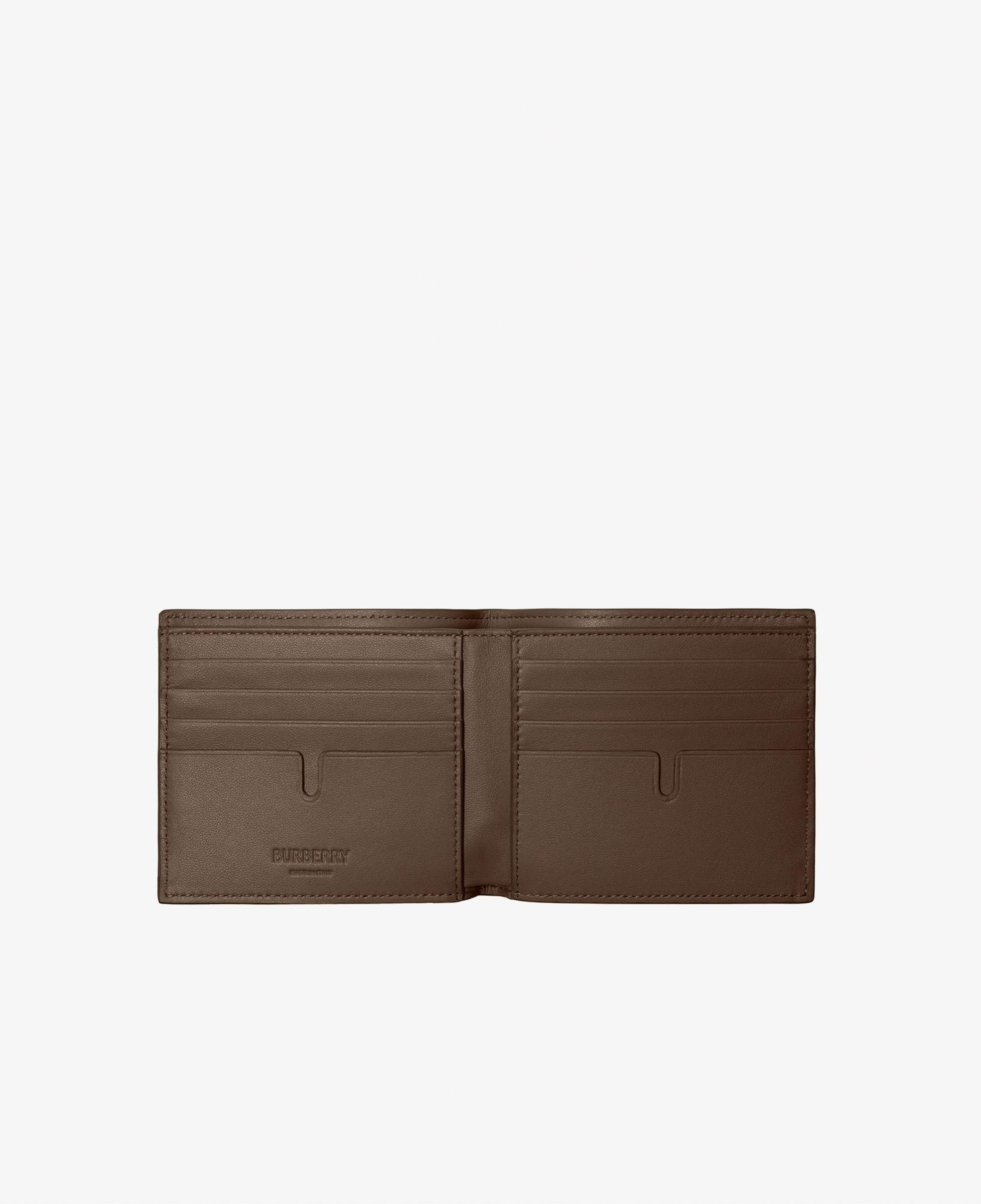 Burberry Check Bifold Erkek Bej Cüzdan