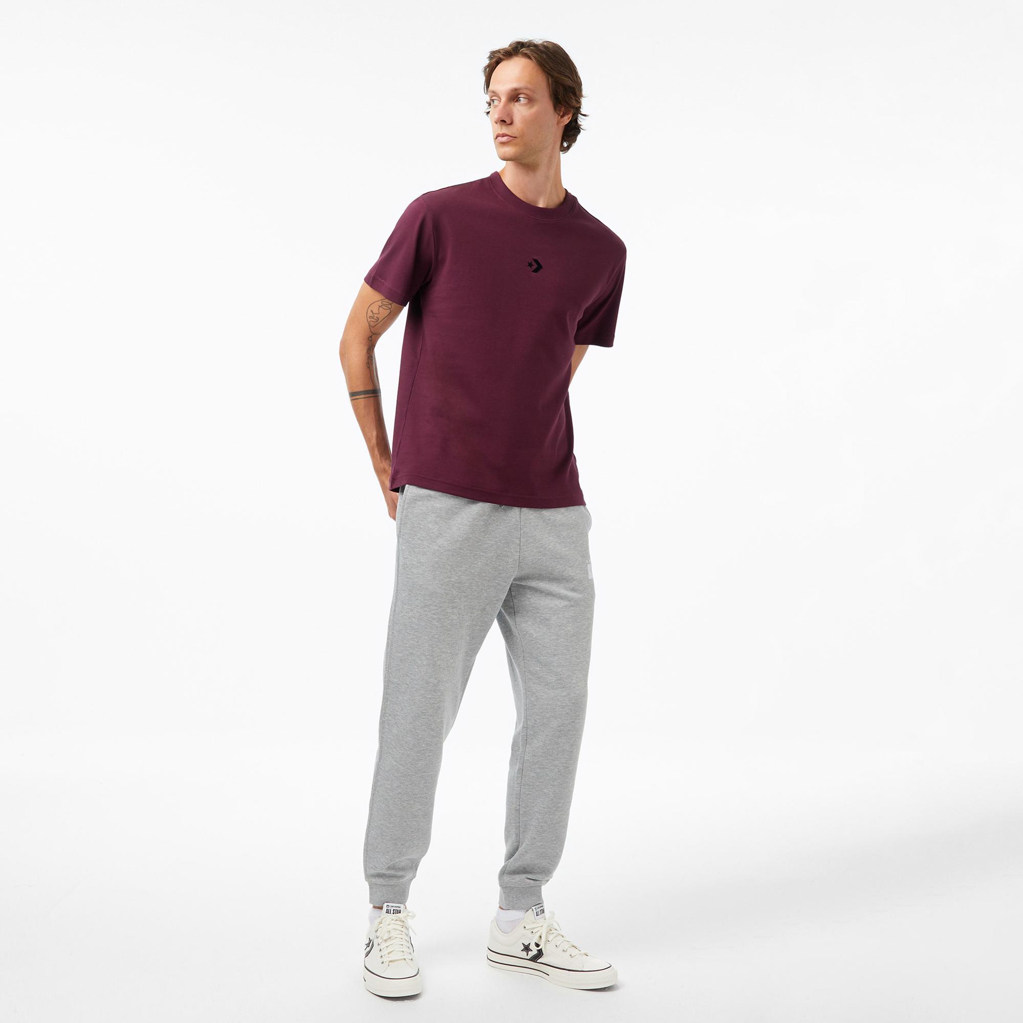 Converse Erkek Bordo T-Shirt