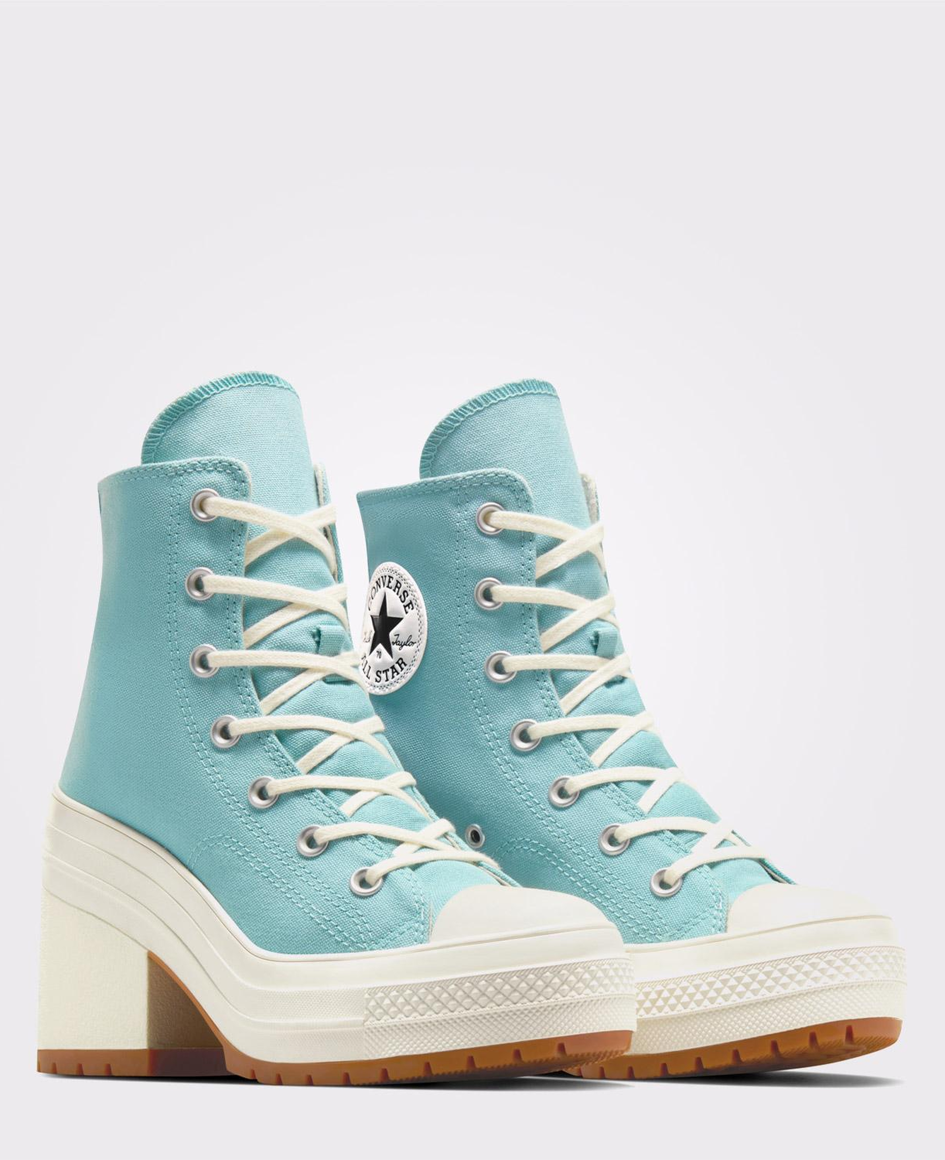 Converse Chuck 70 De Luxe Heel Unisex Mavi Platform Sneaker