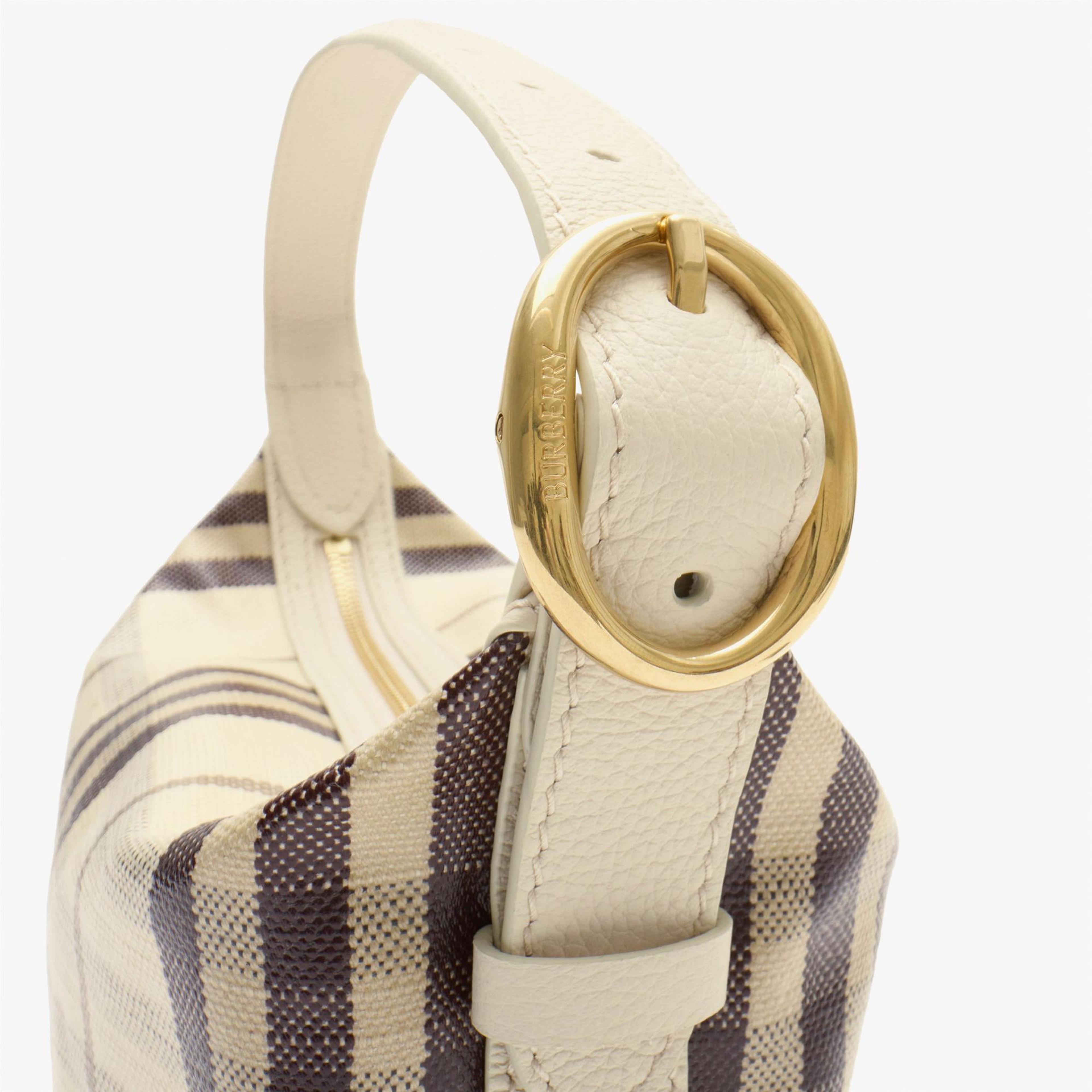 Burberry Hıghlands Duffle Kadın Bej Omuz Çantası