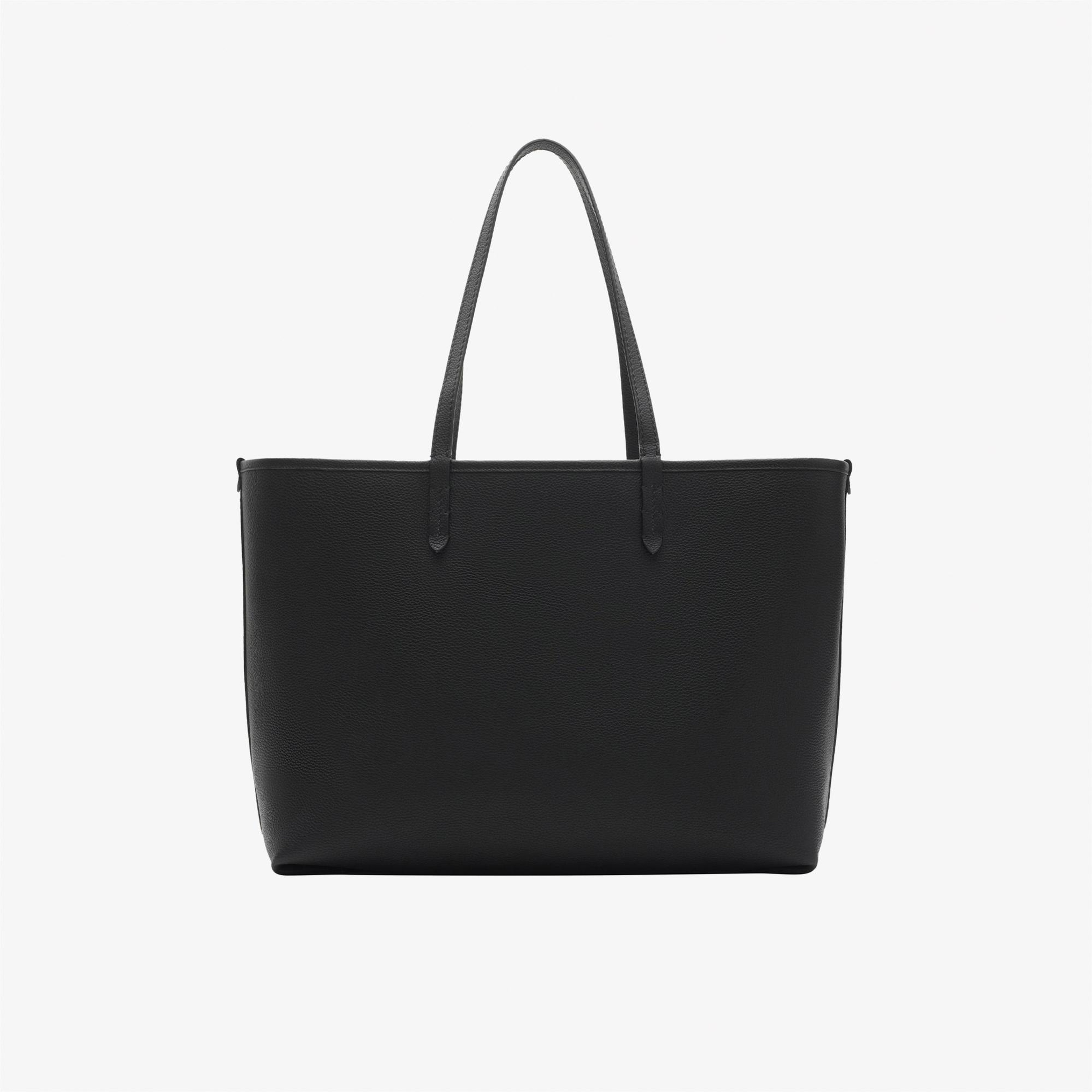 Burberry Reversıble Tote Kadın Siyah Omuz Çantası