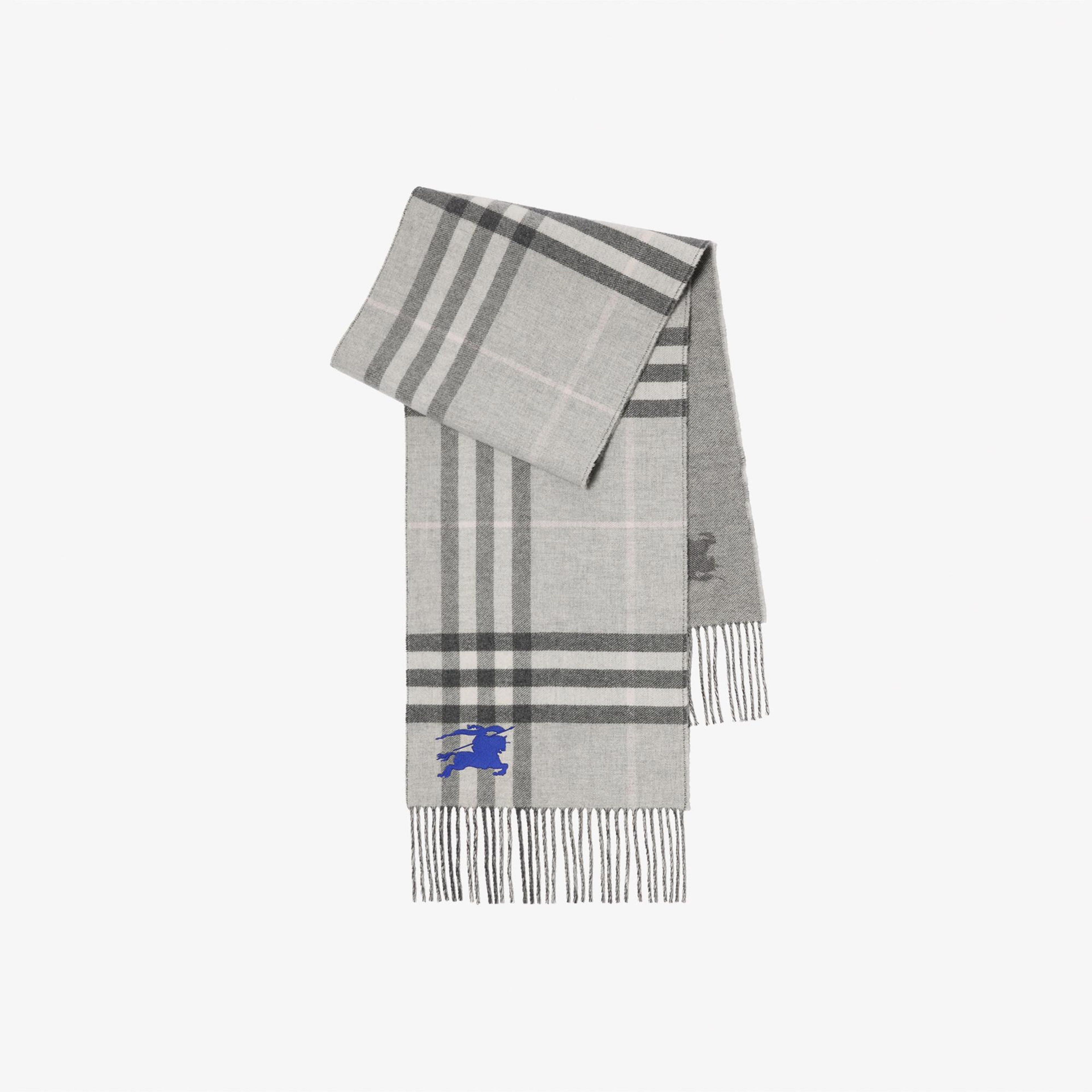 Burberry Ekd Jacq Kadın Gri Atkı