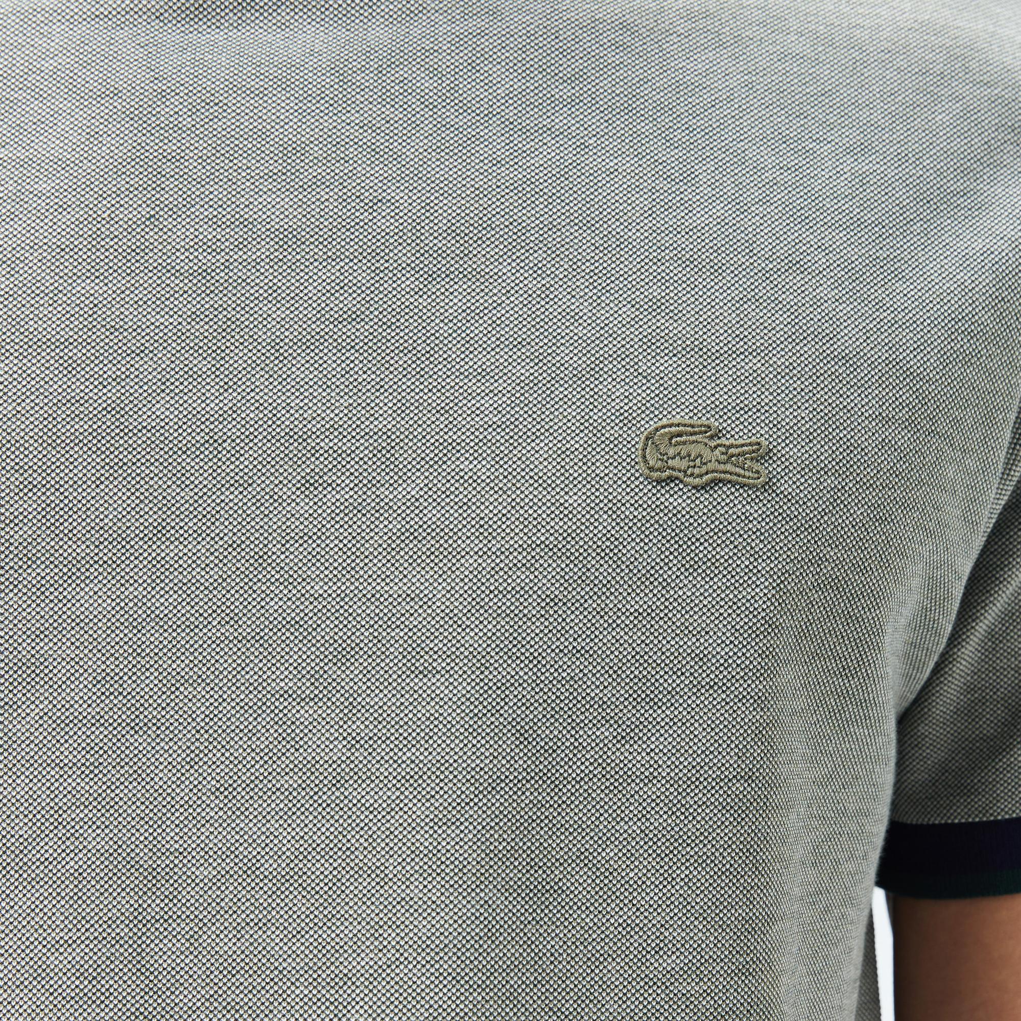 Lacoste Erkek Regular Fit Bisiklet Yaka Gri T-Shirt