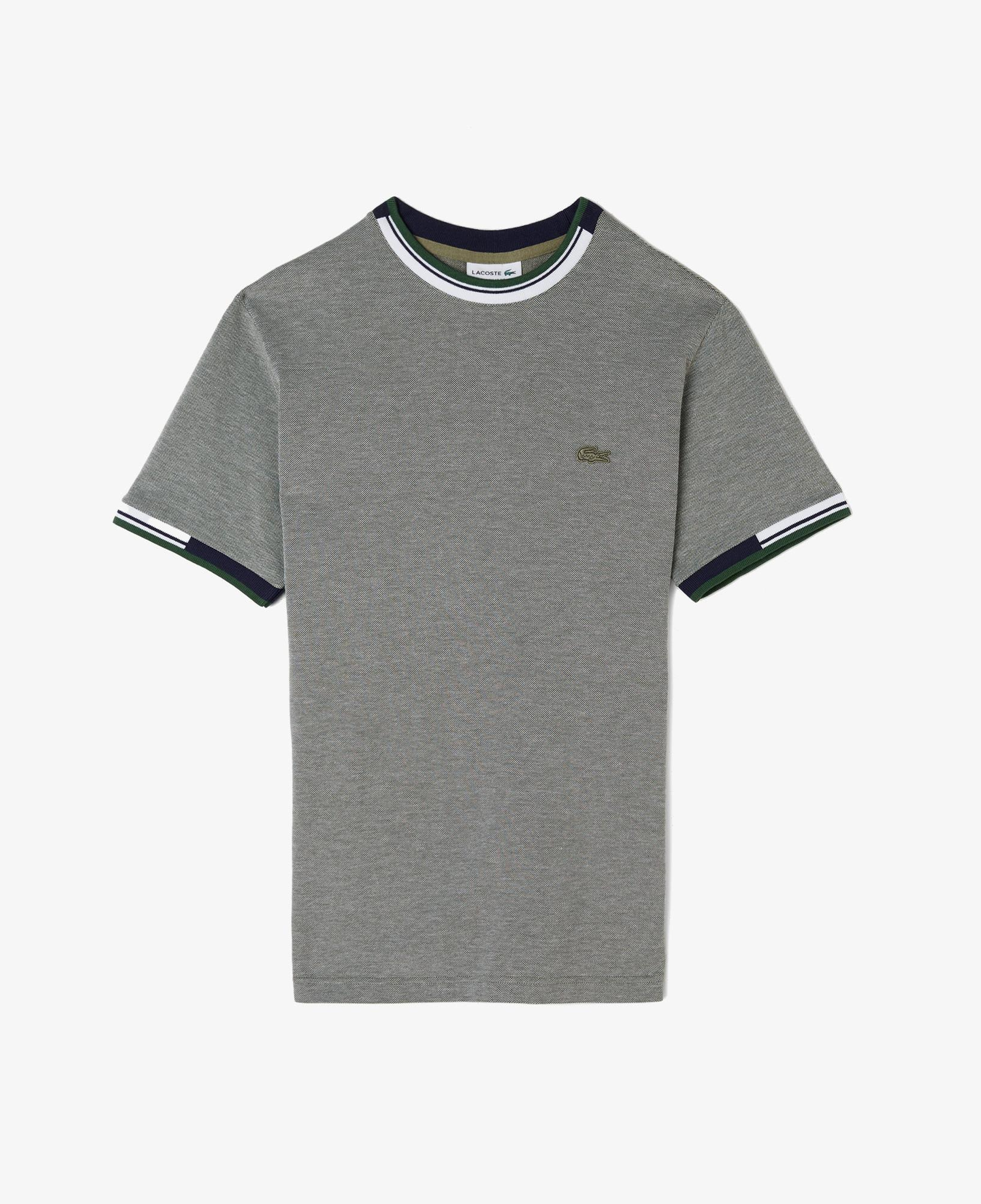 Lacoste Erkek Regular Fit Bisiklet Yaka Gri T-Shirt