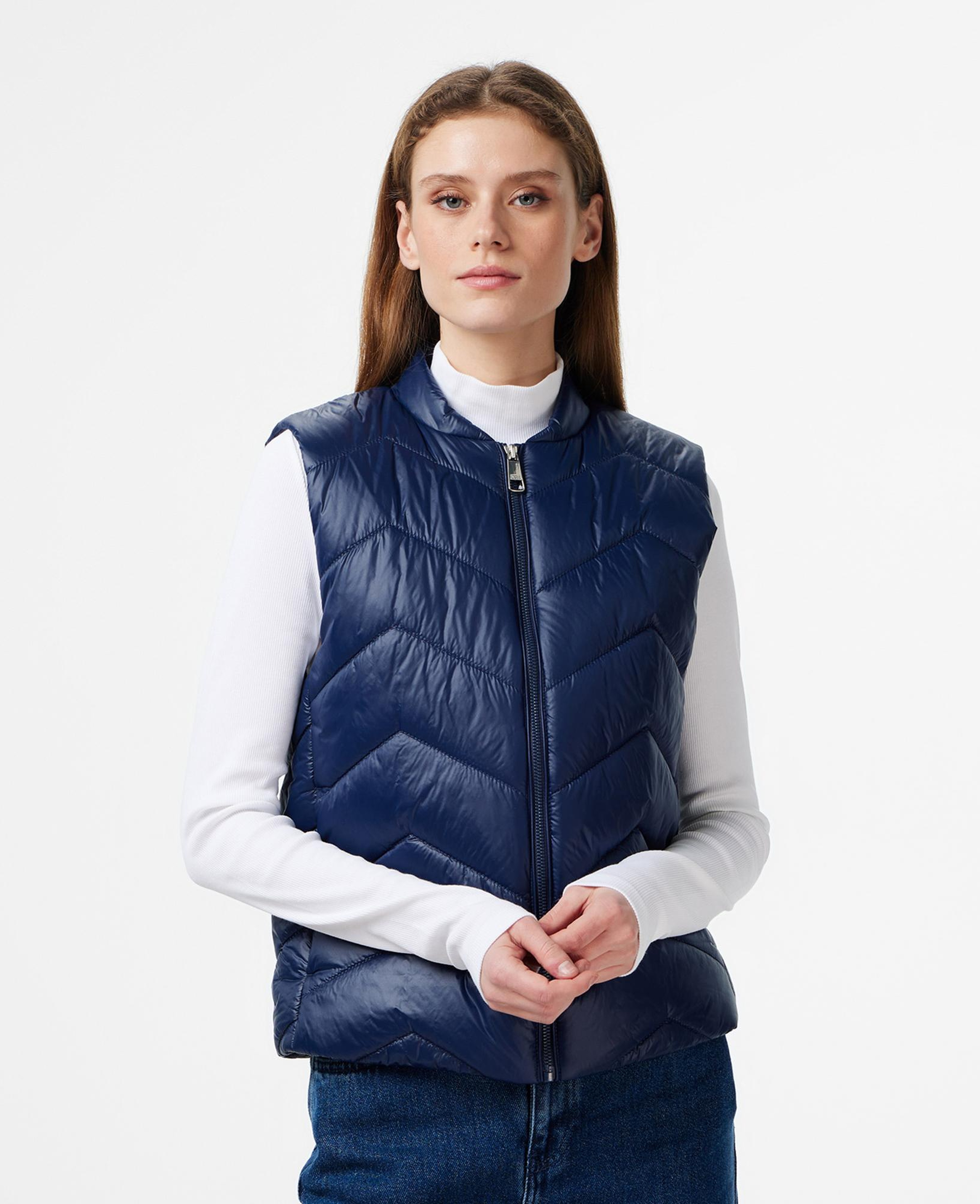 Boss Palattini Kadın Lacivert Yelek