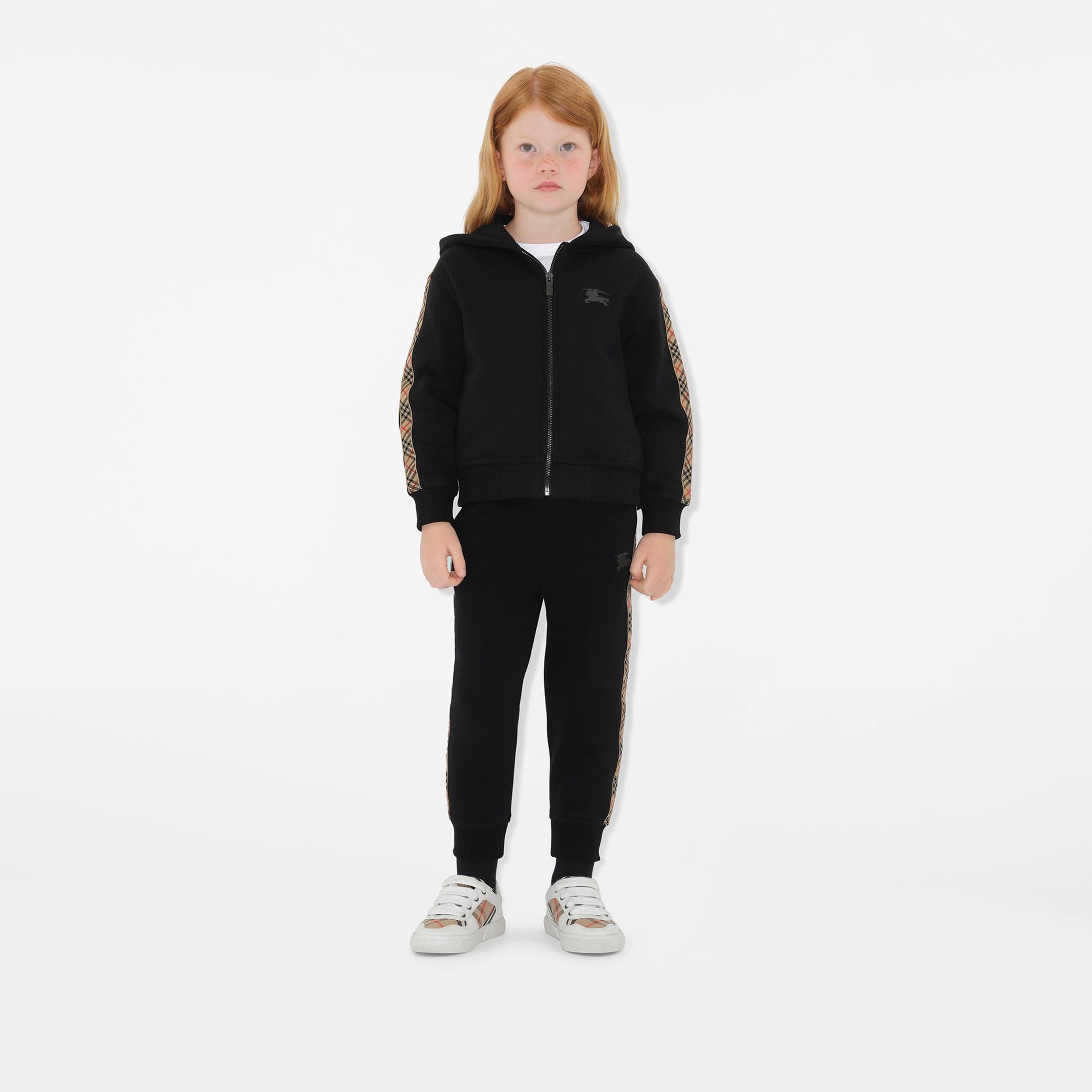 Burberry Çocuk Siyah Hoodie