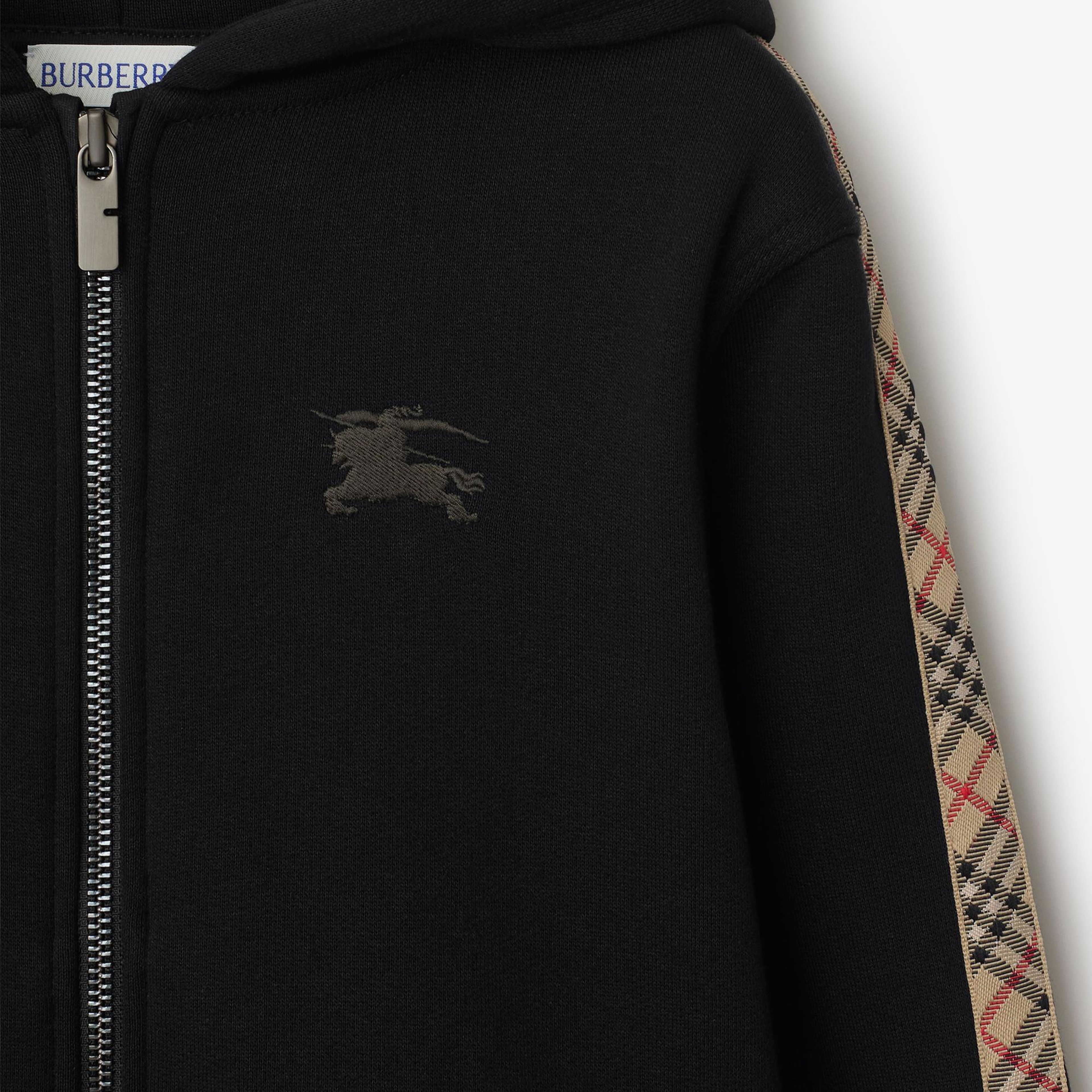 Burberry Çocuk Siyah Hoodie
