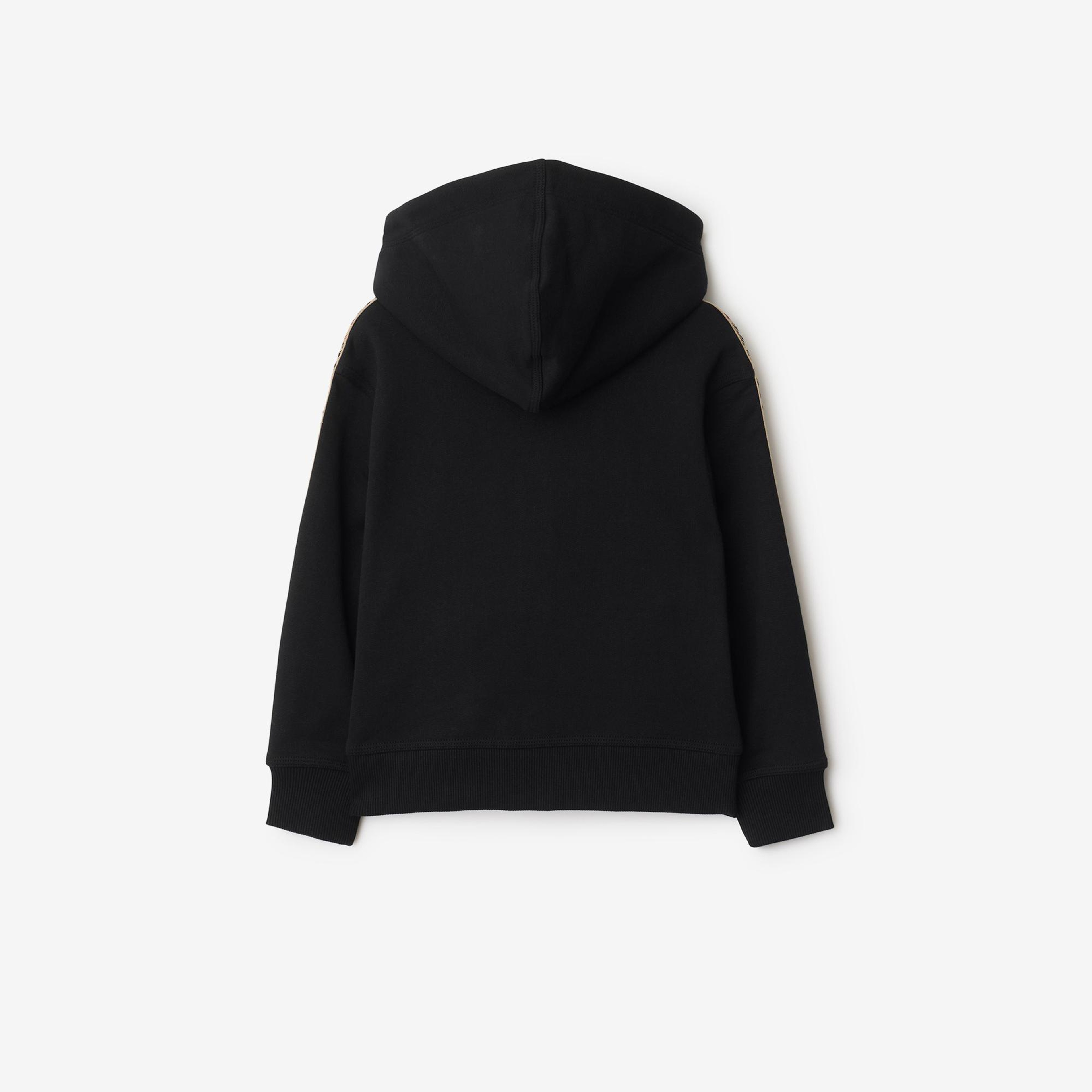 Burberry Çocuk Siyah Hoodie