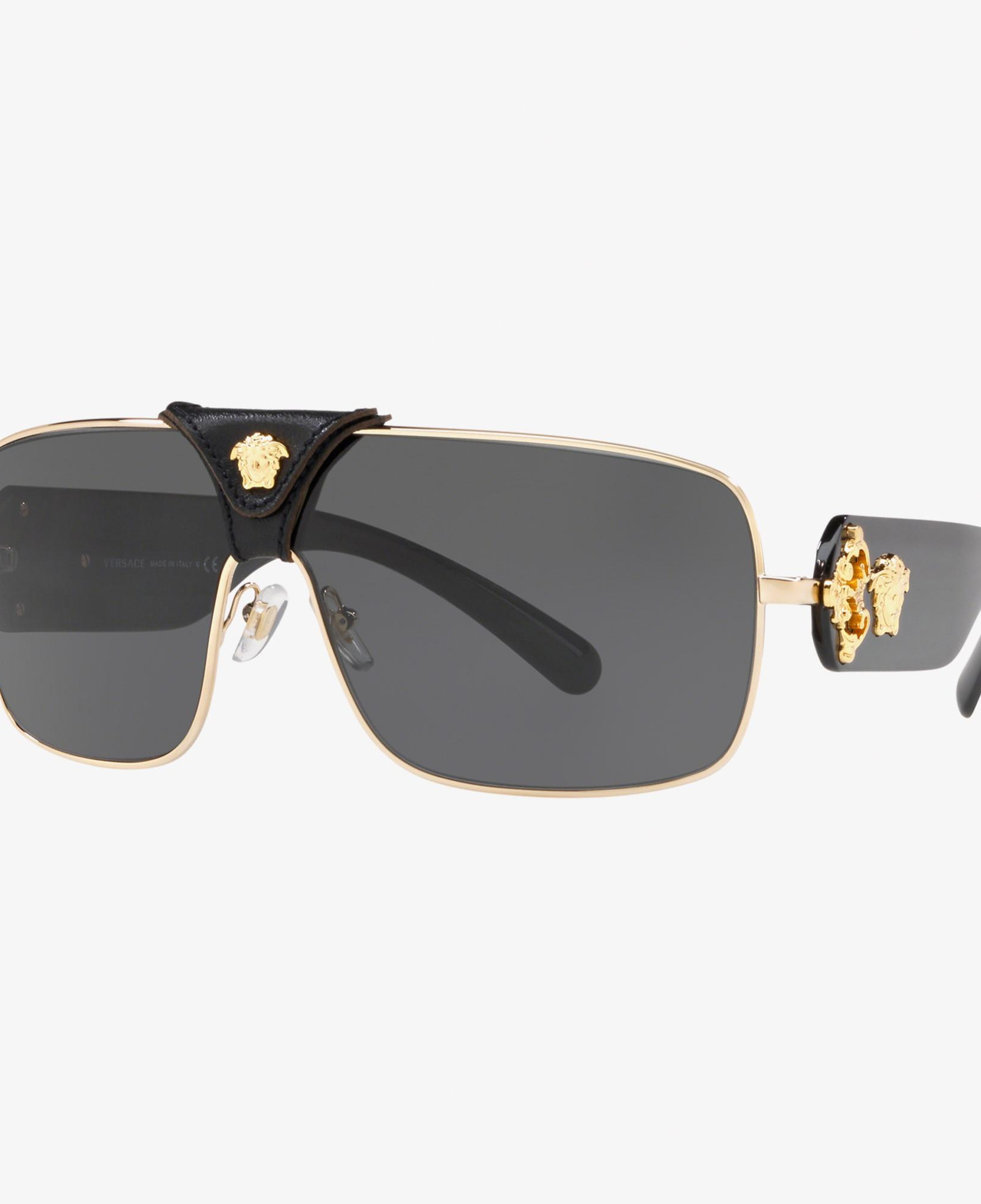 Versace VE2207Q Erkek Altın Rengi Güneş Gözlüğü