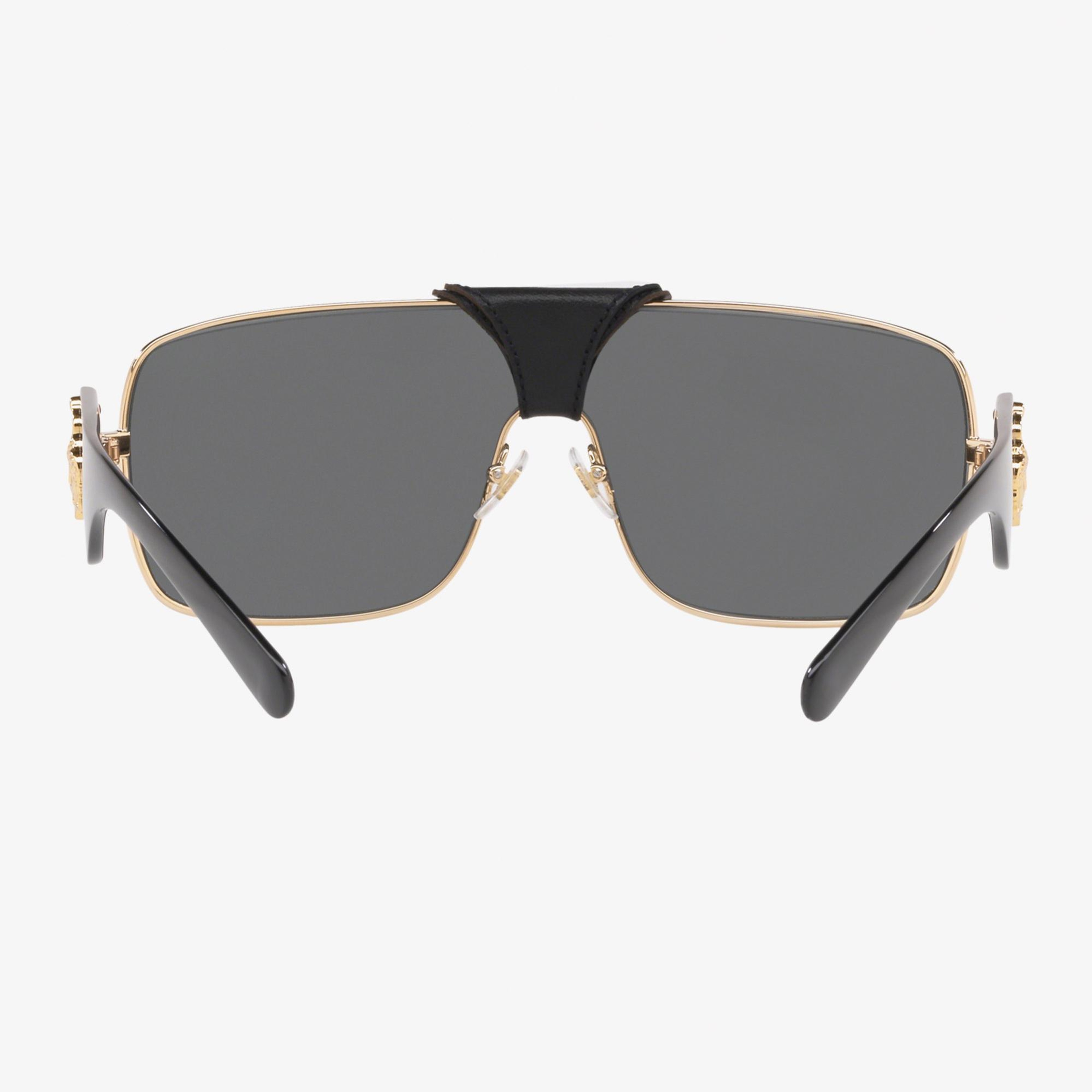 Versace VE2207Q Erkek Altın Rengi Güneş Gözlüğü