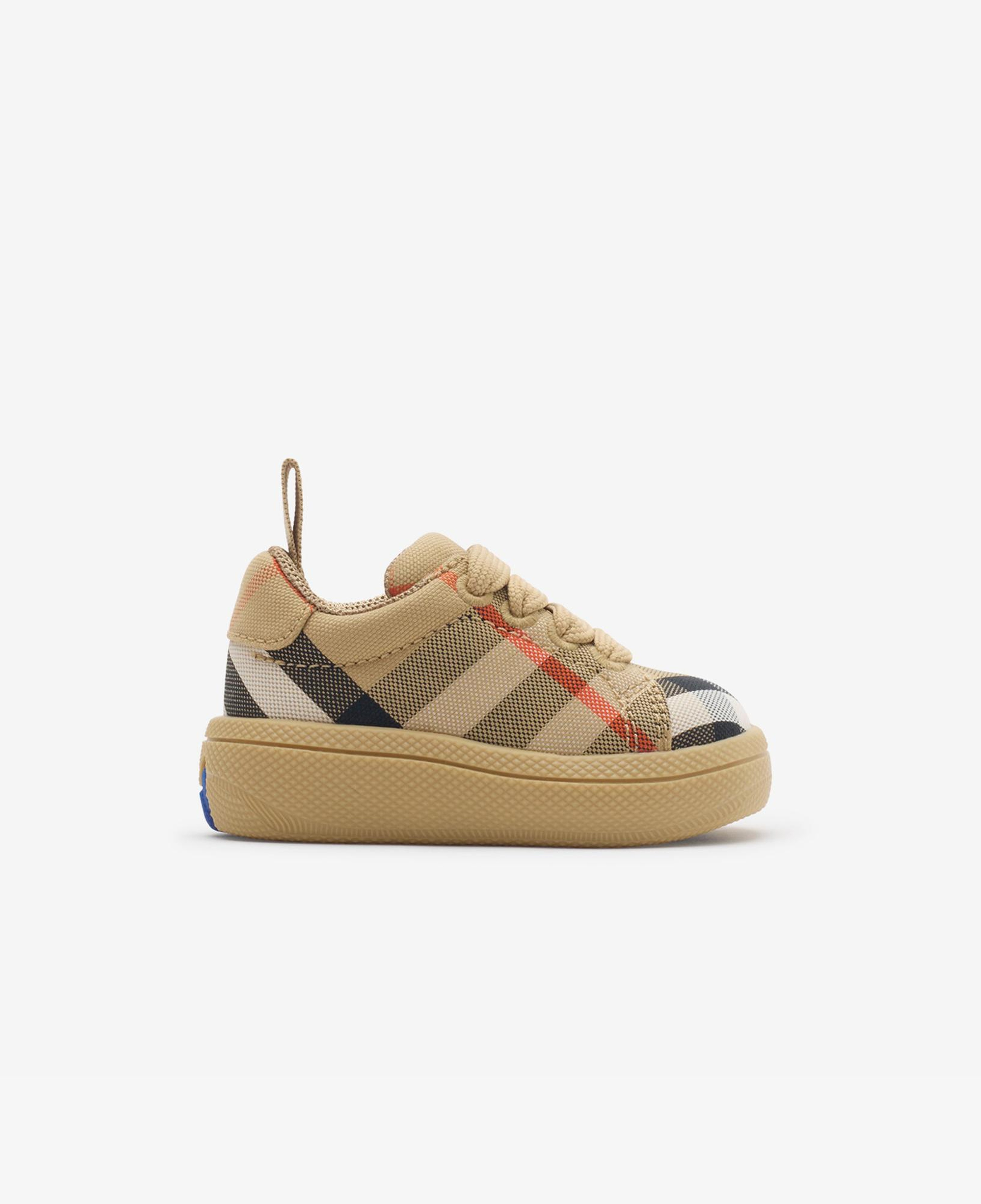 Burberry Cambridge Check Çocuk Bej Sneaker