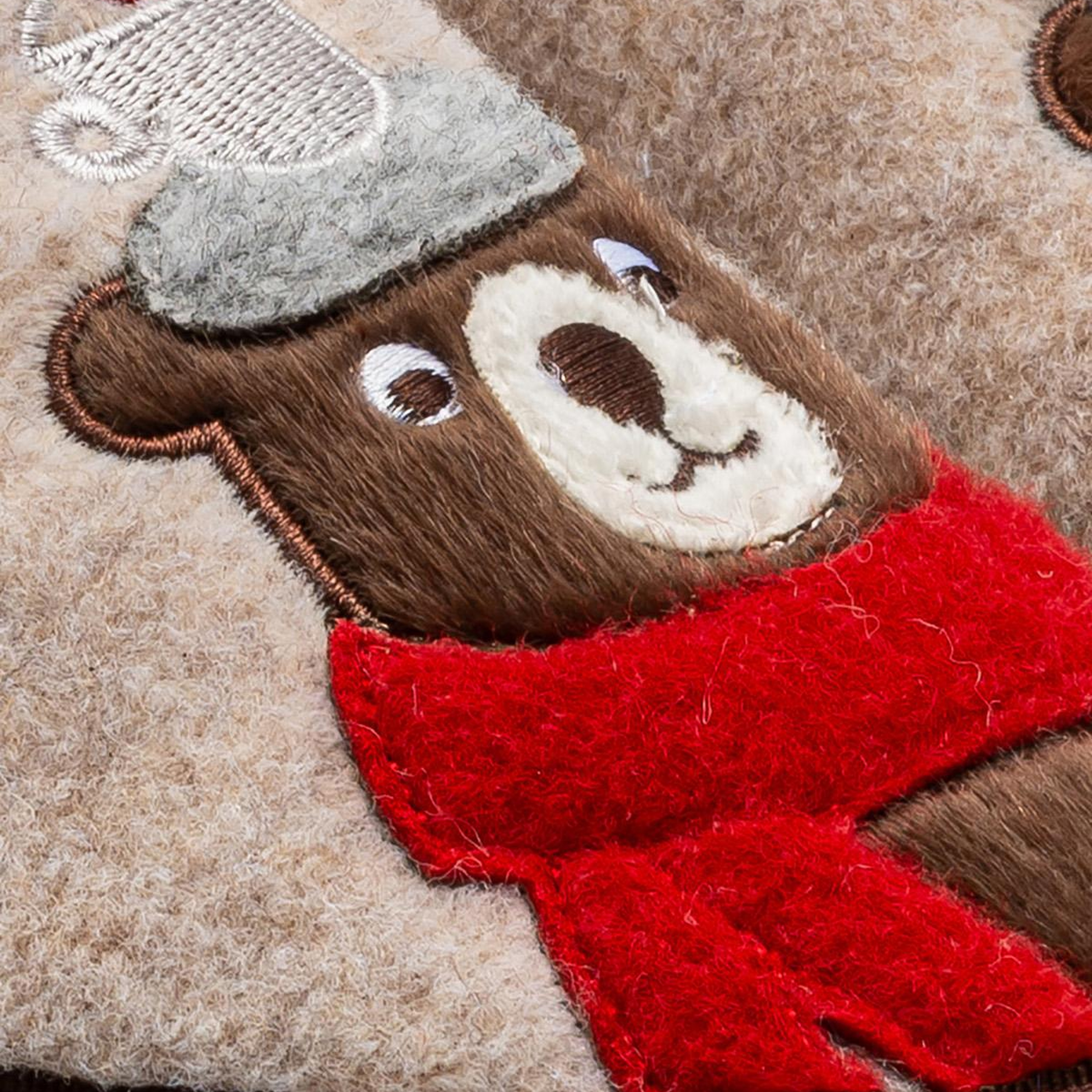 Cafe Kadın, Garson Boy Ev Terliği Koyu Bej 35/39