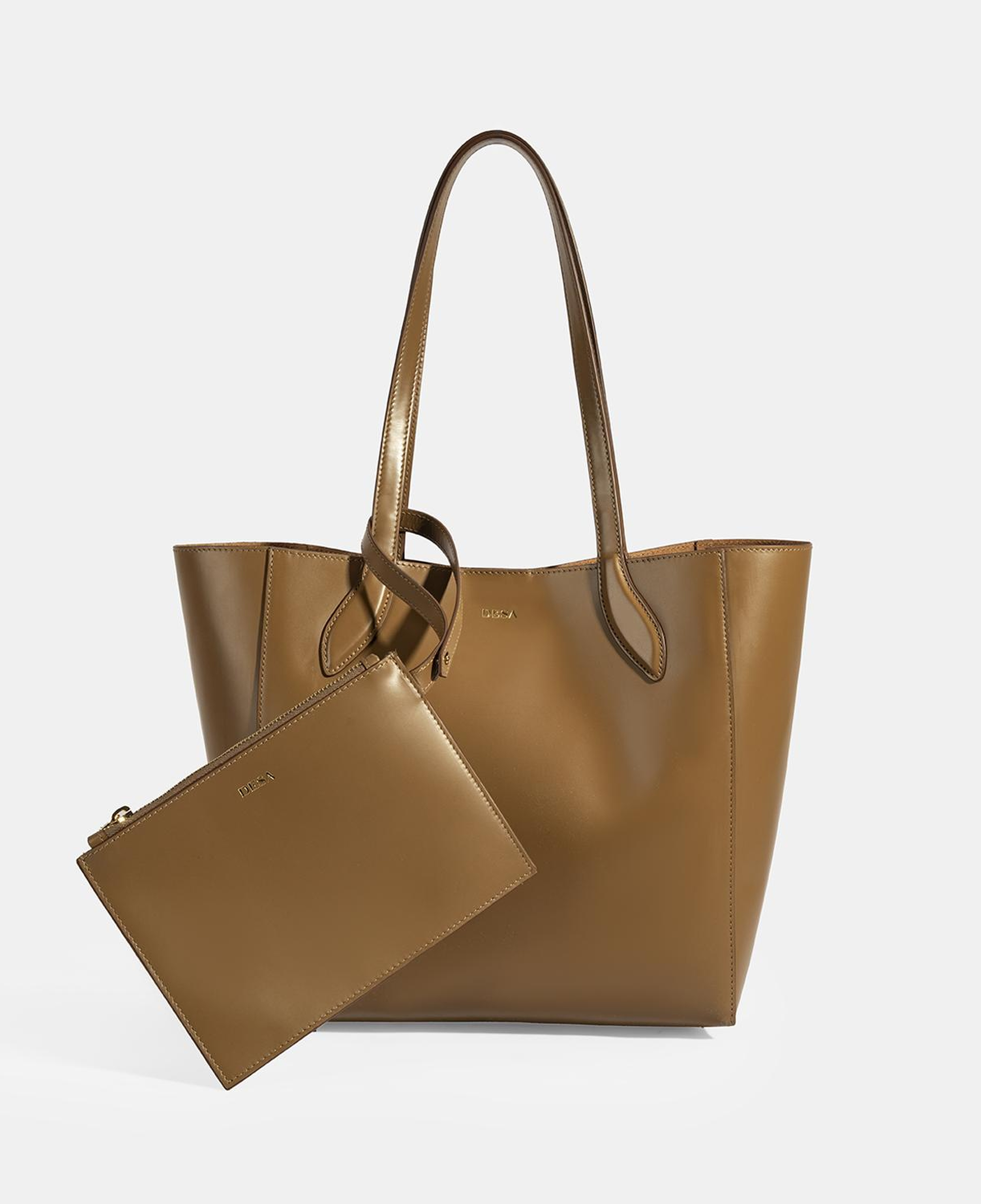 Kadın Kahve Deri Omuz Çantası