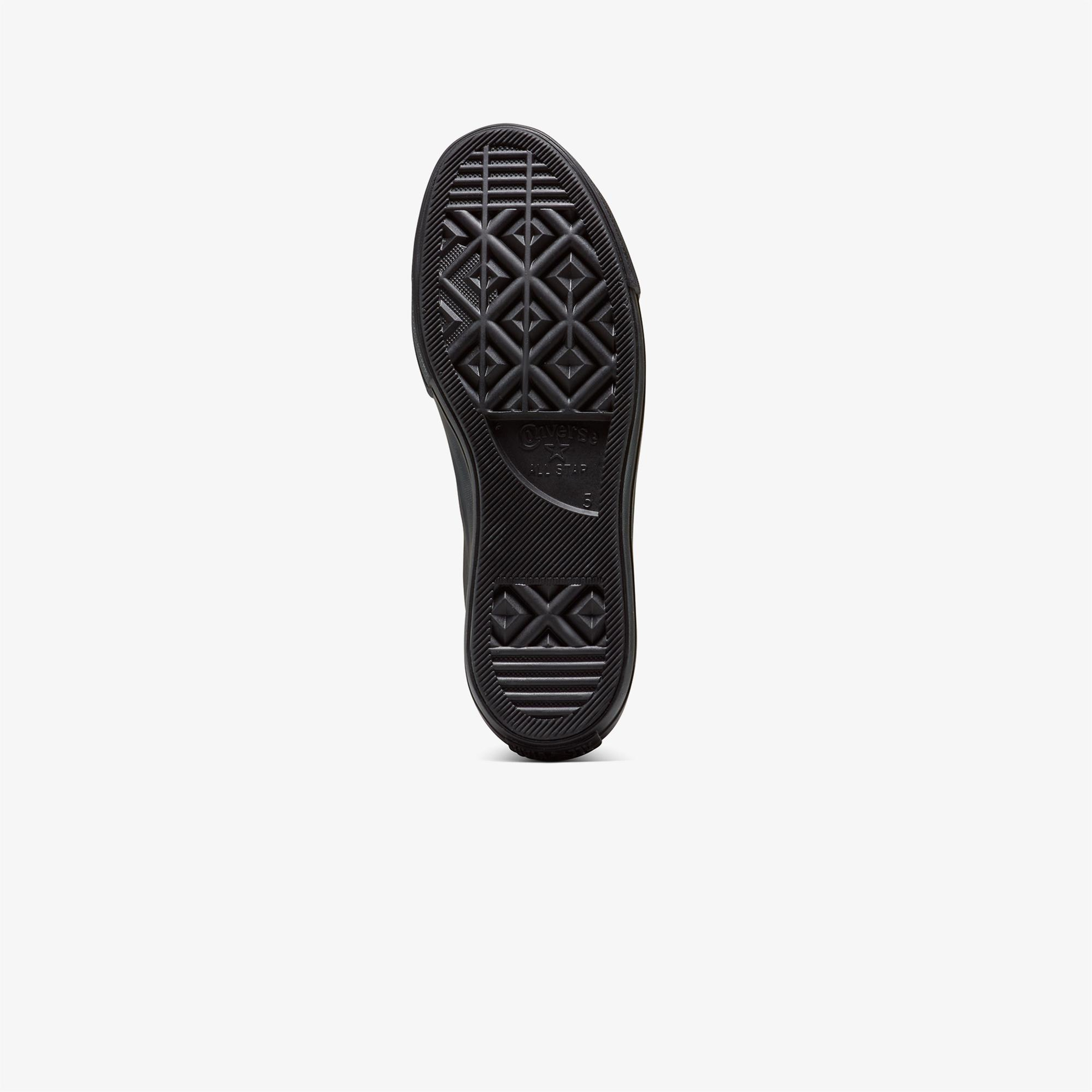 Converse Chuck Taylor All Star Lift Platform Deri Kadın Siyah Sneaker