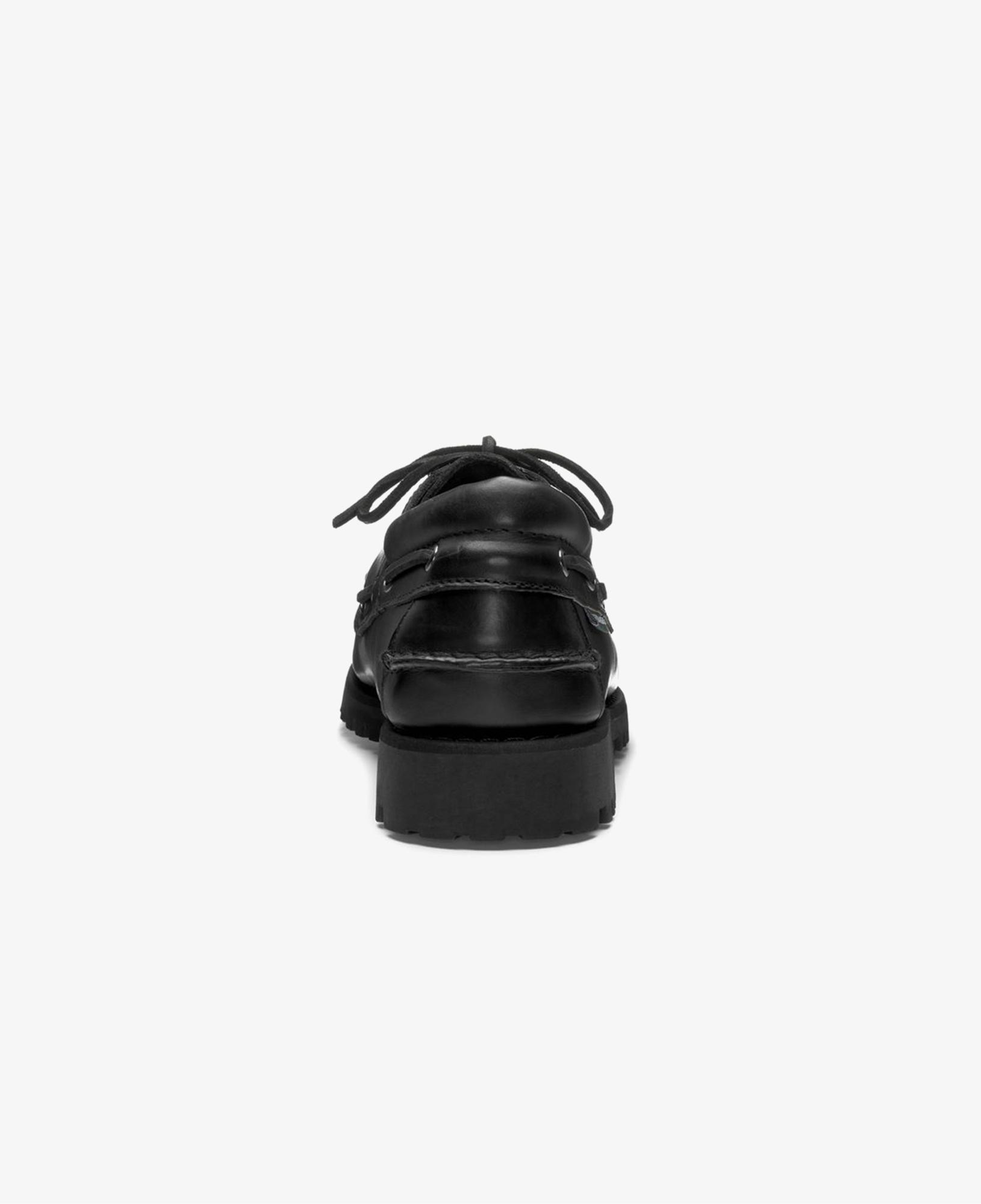 Sebago Acadia Waxy Erkek Siyah Deri Ayakkabı