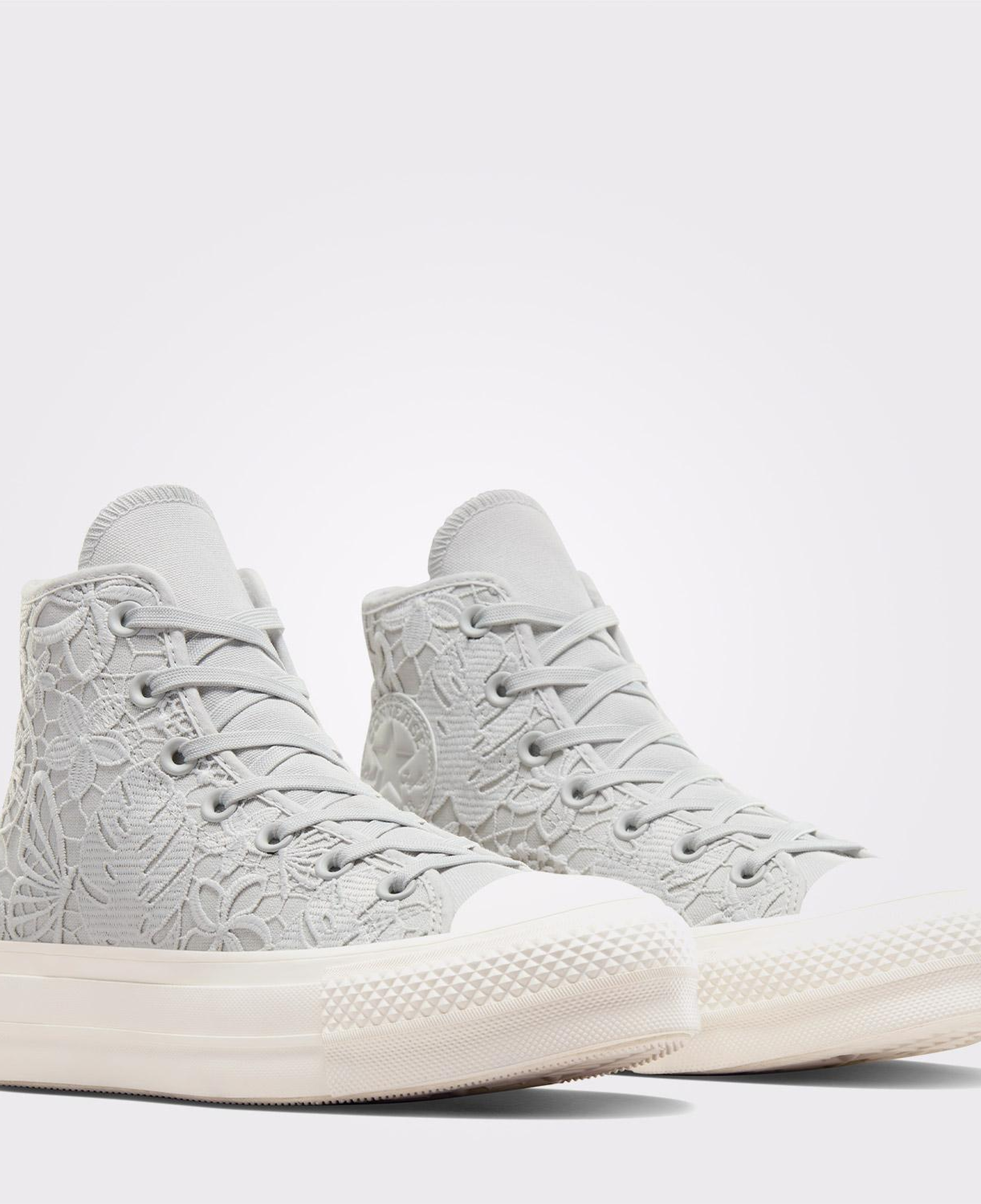 Converse Chuck Taylor All Star Lift Kadın Gri Platform Sneaker