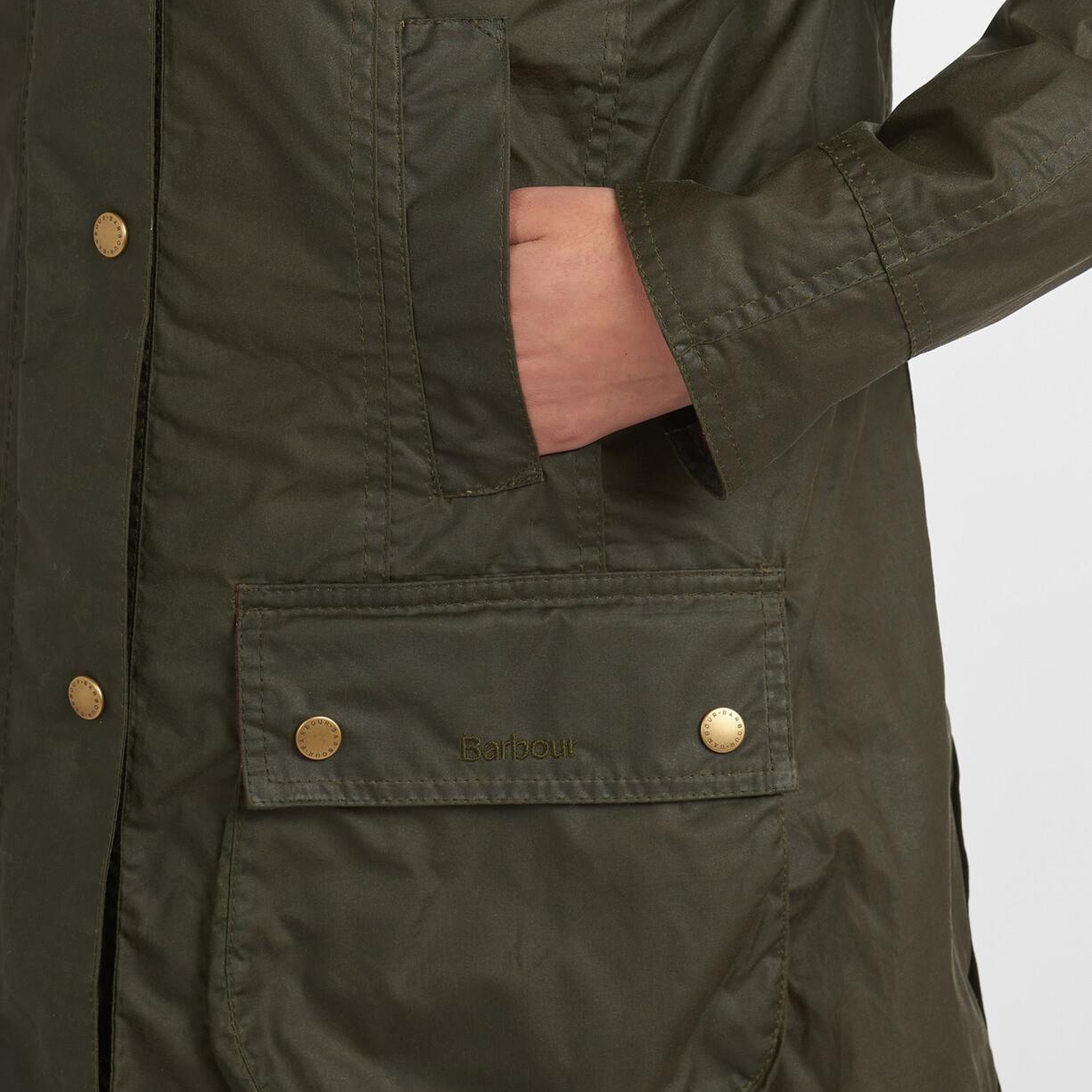 Barbour Lightweight (4oz) Beadnell Yağlı Ceket