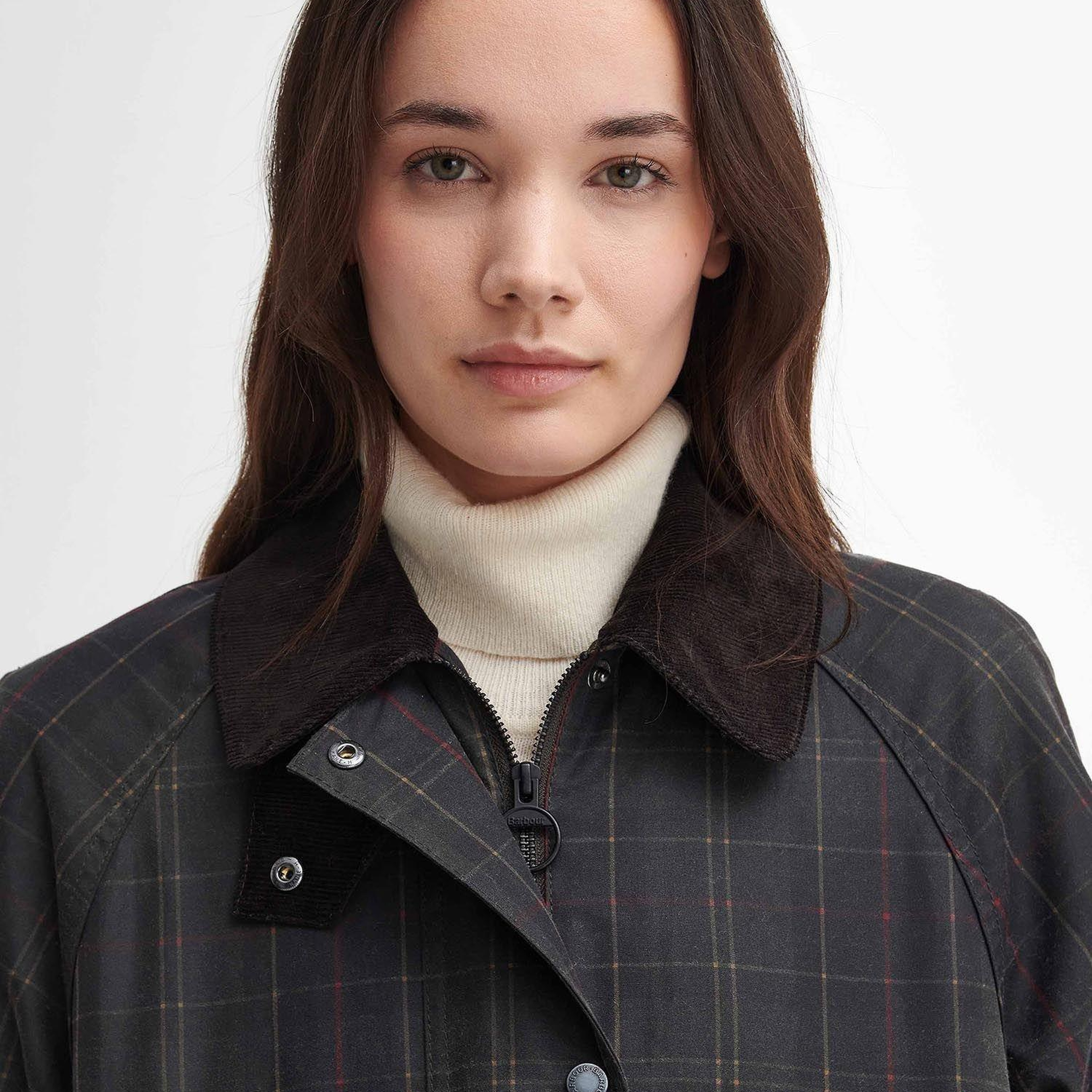 Barbour Tartan Ashby Yağlı Ceket