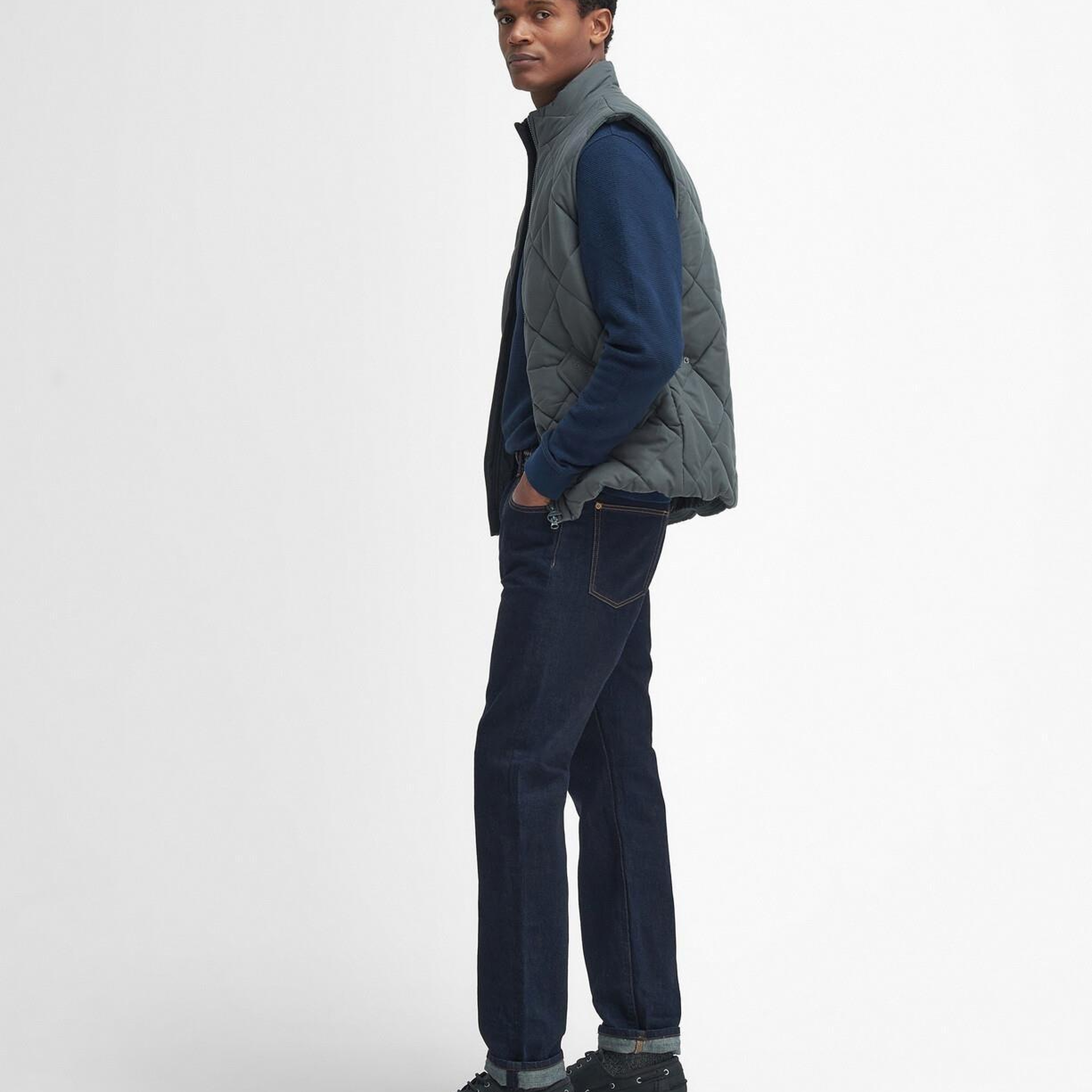 Barbour City Chelsea Kapitone Yelek