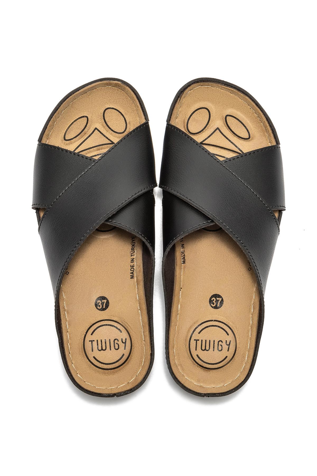 Duygu Kadın Terlik Siyah 36/40