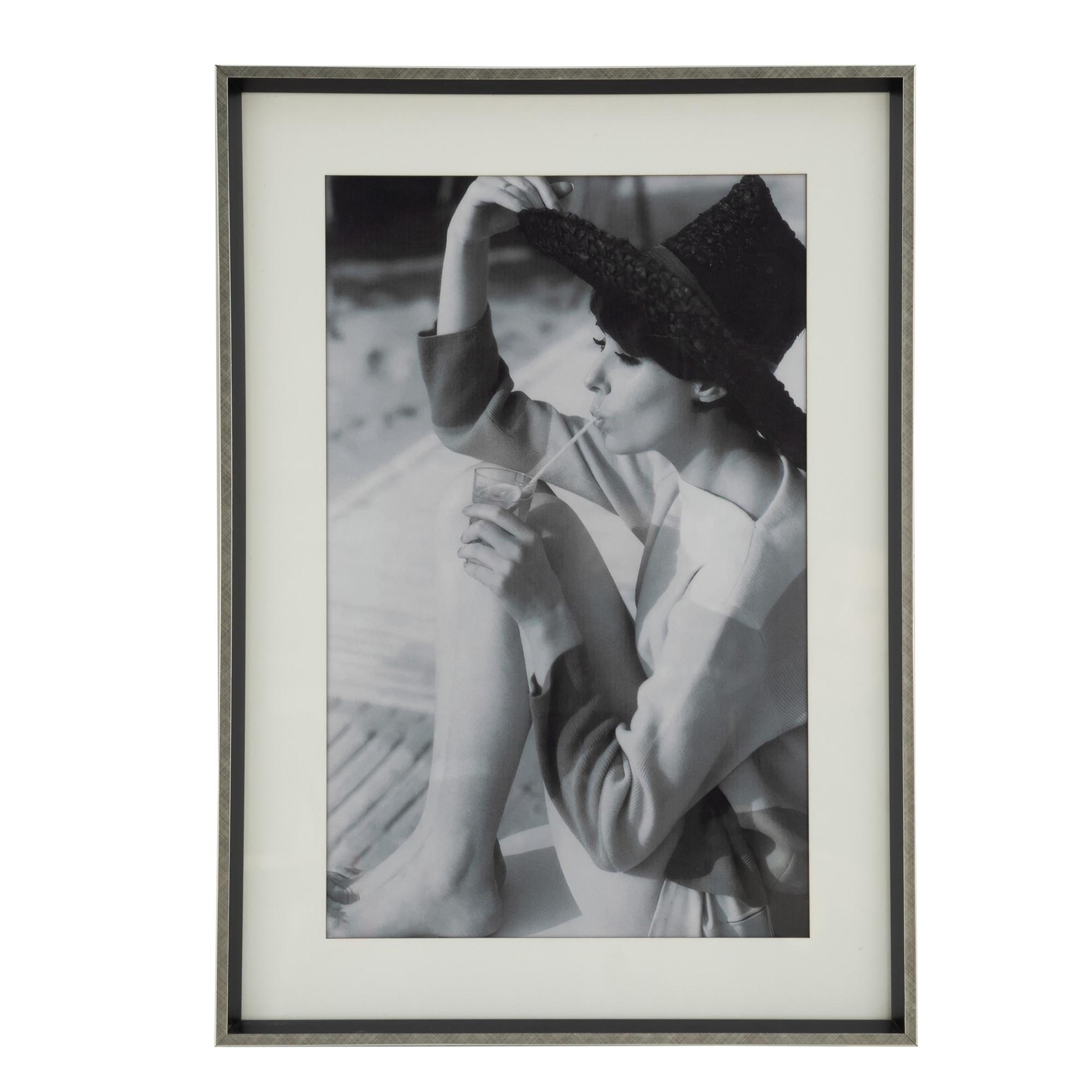 ELEGANCE ÇERÇEVELİ CAM TABLO 50X70 CM