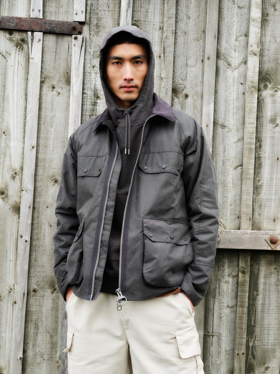 Barbour Re-Engineered Short Bedale Yağlı Ceket