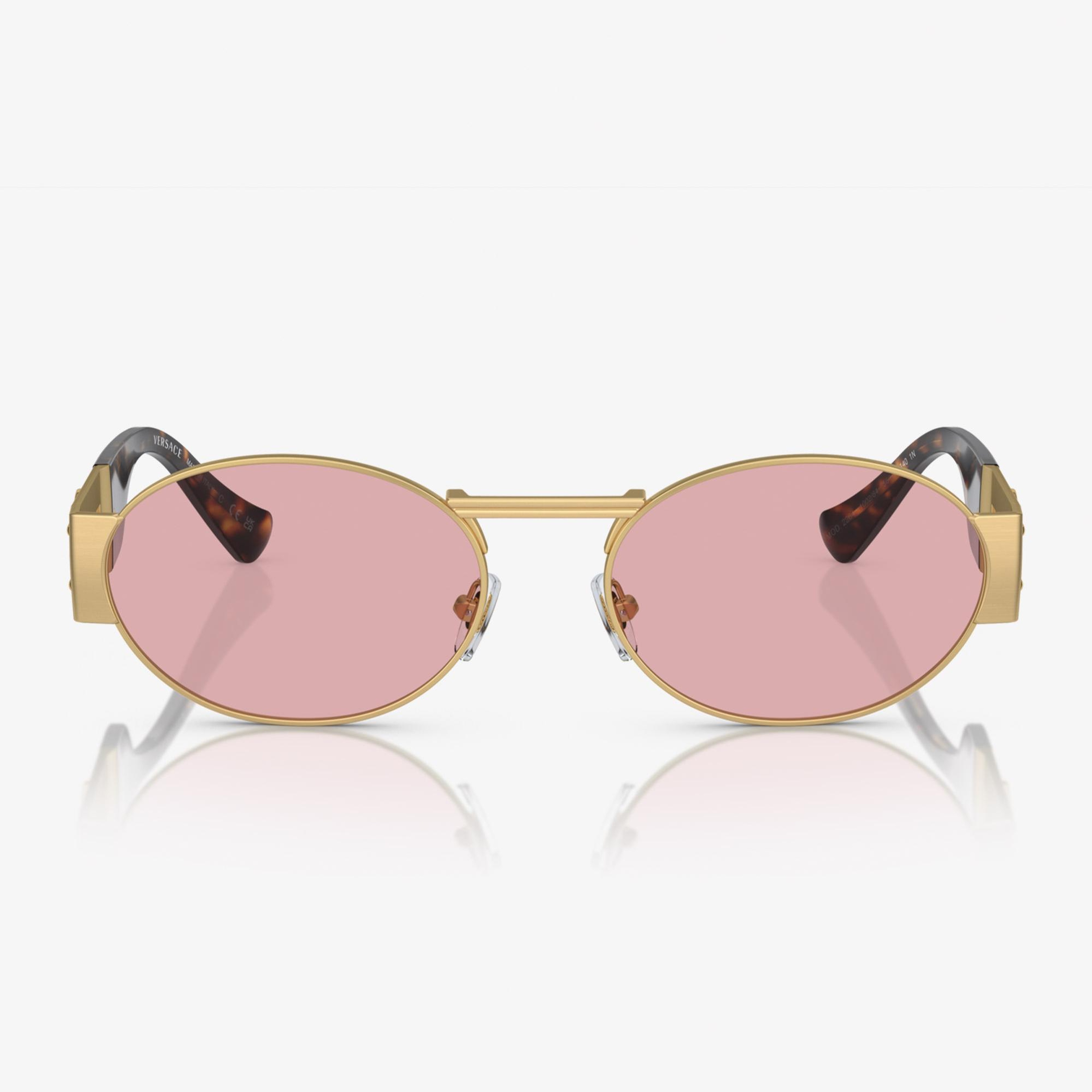 Versace VE2264 Unisex Altın Rengi Güneş Gözlüğü