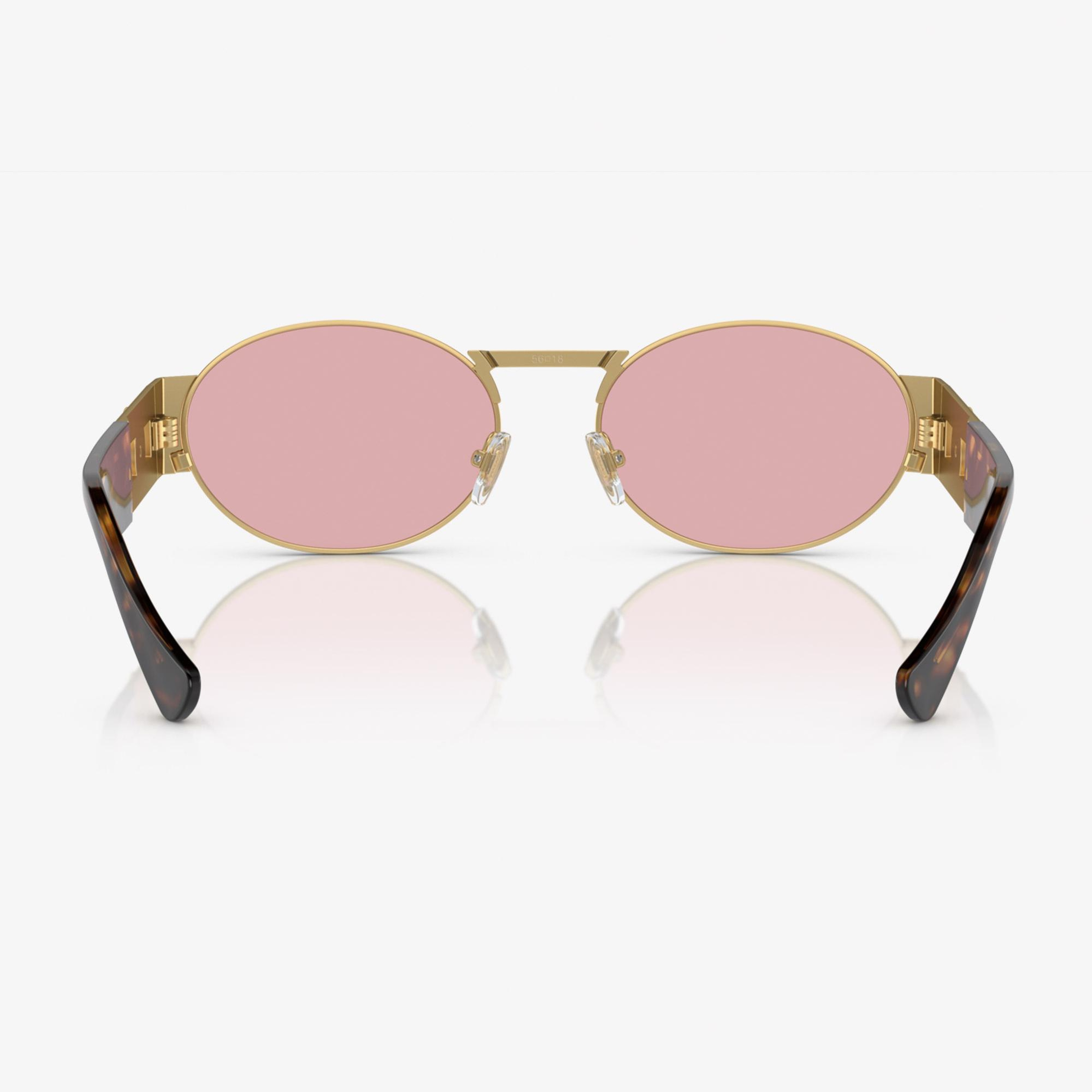 Versace VE2264 Unisex Altın Rengi Güneş Gözlüğü