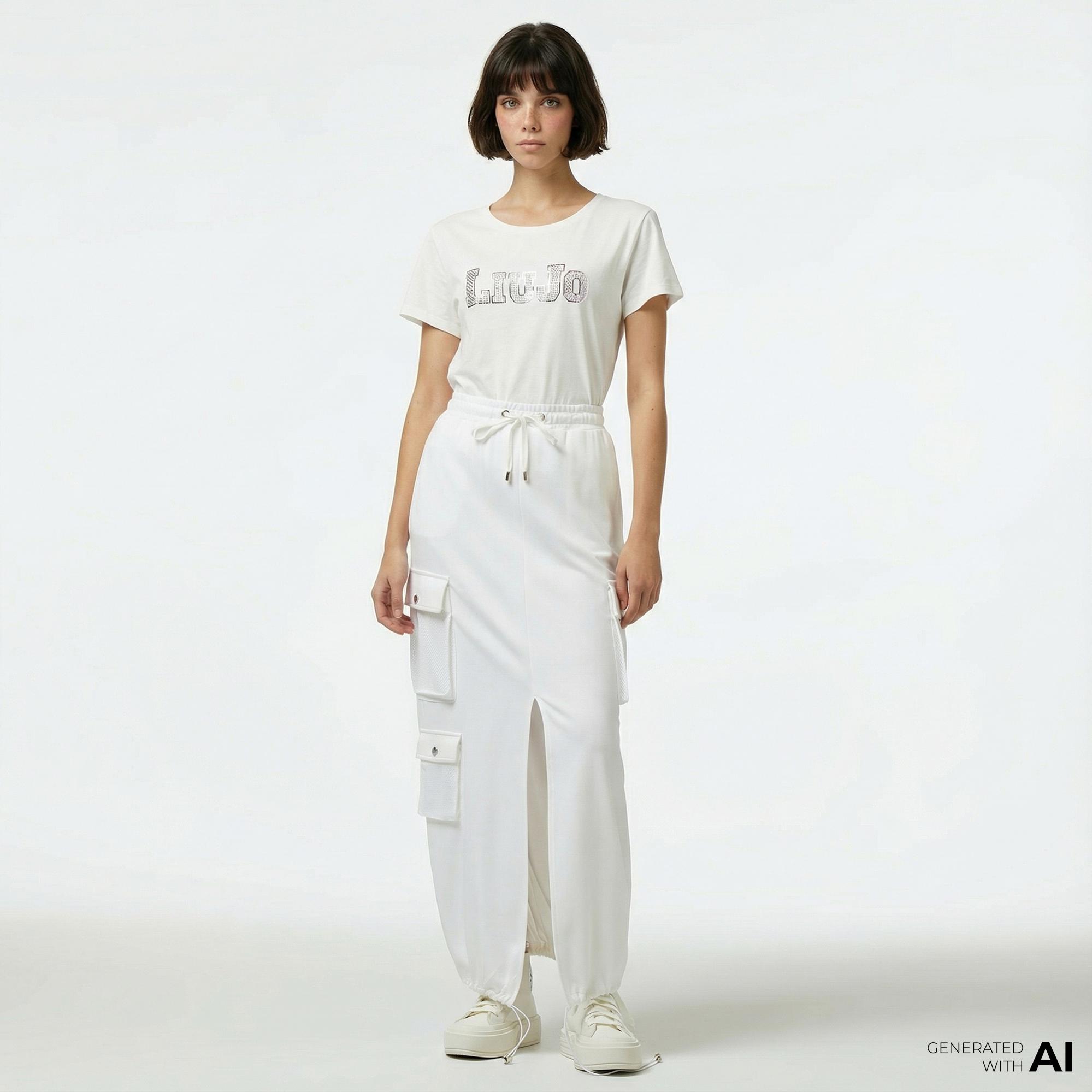 Liu Jo Kadın Beyaz Etek