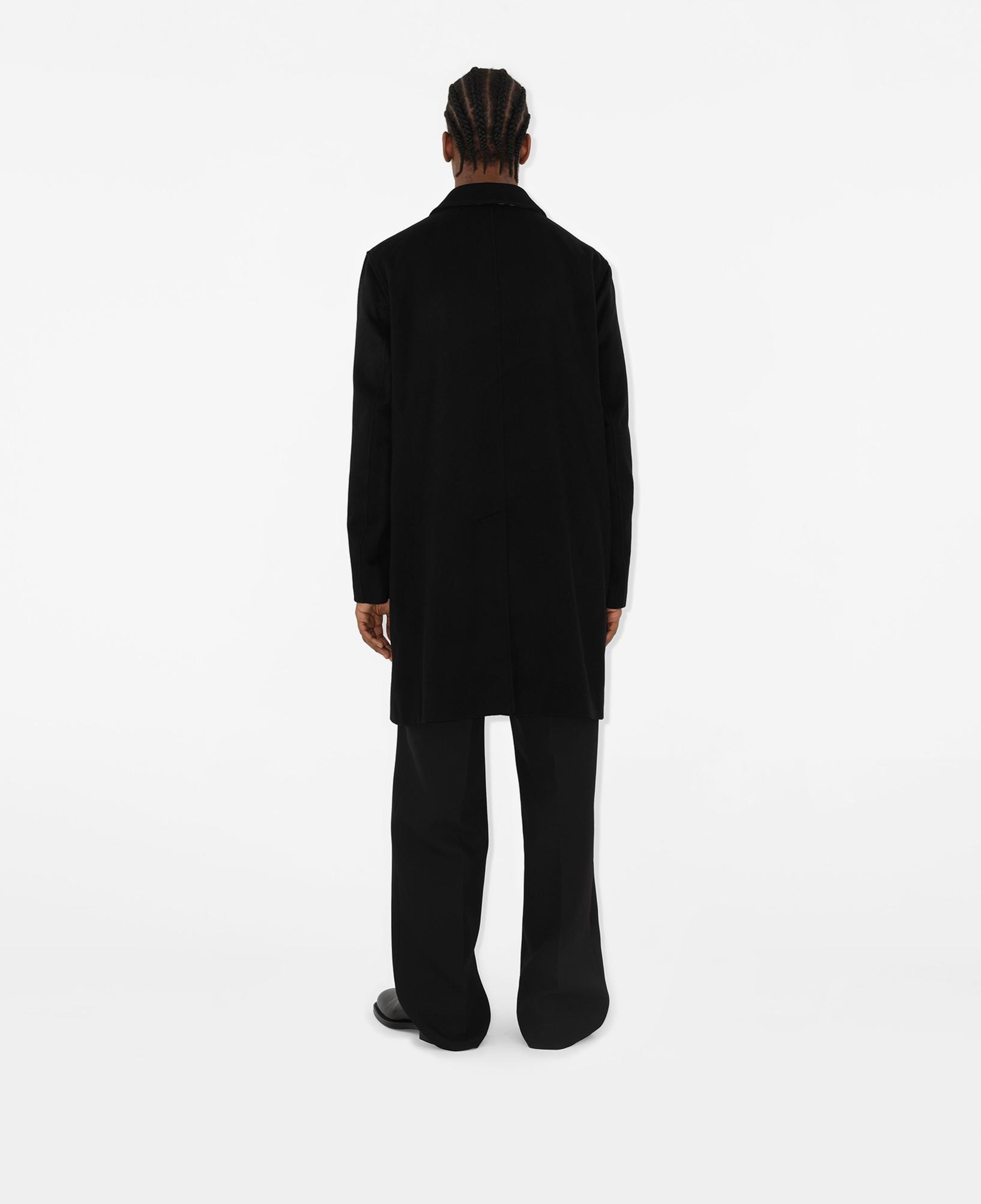 Burberry Paddington Mid-Length Cashmere Blend Paddington Car Erkek Siyah Kaban