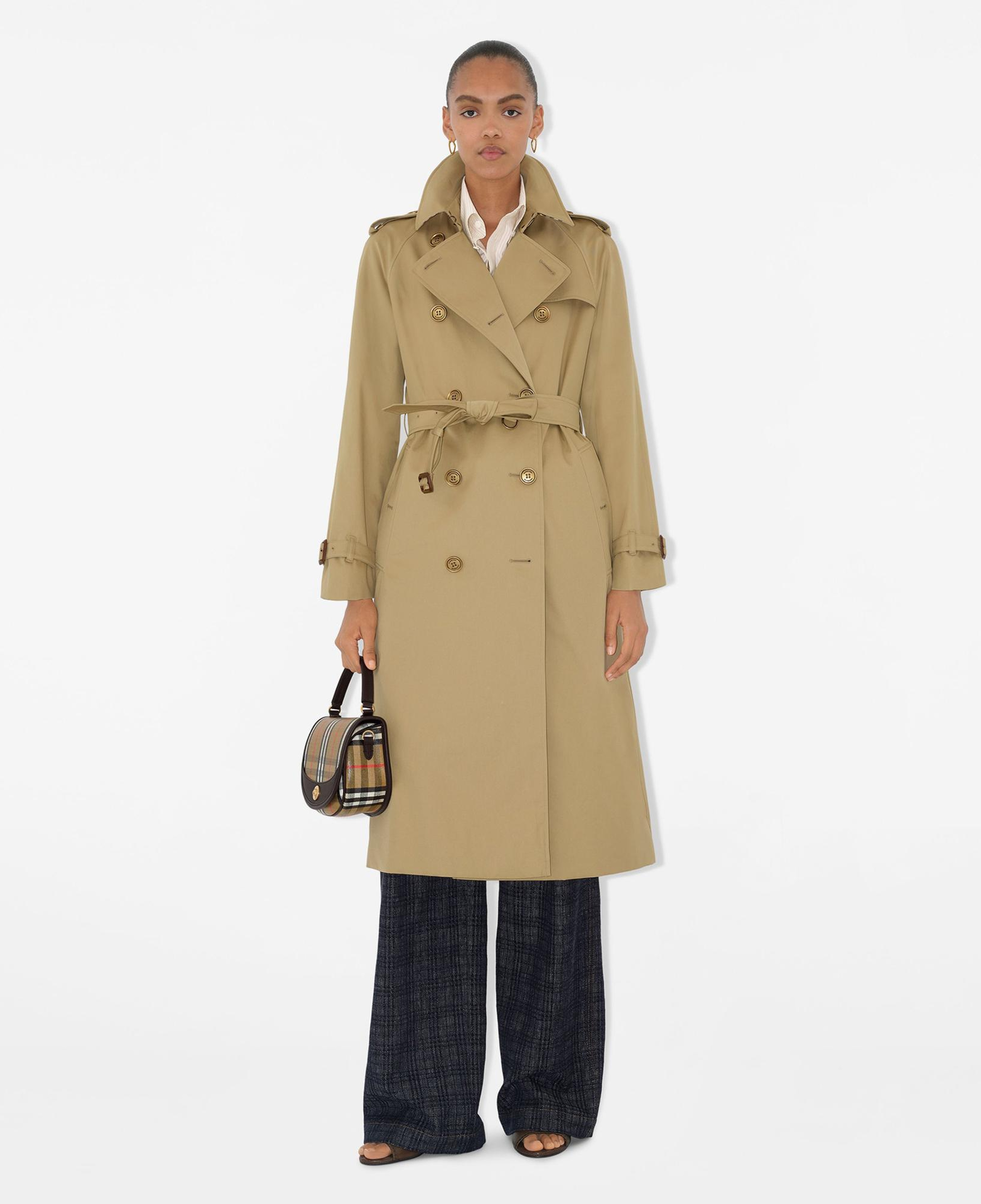 Burberry Kadın Bej Trençkot