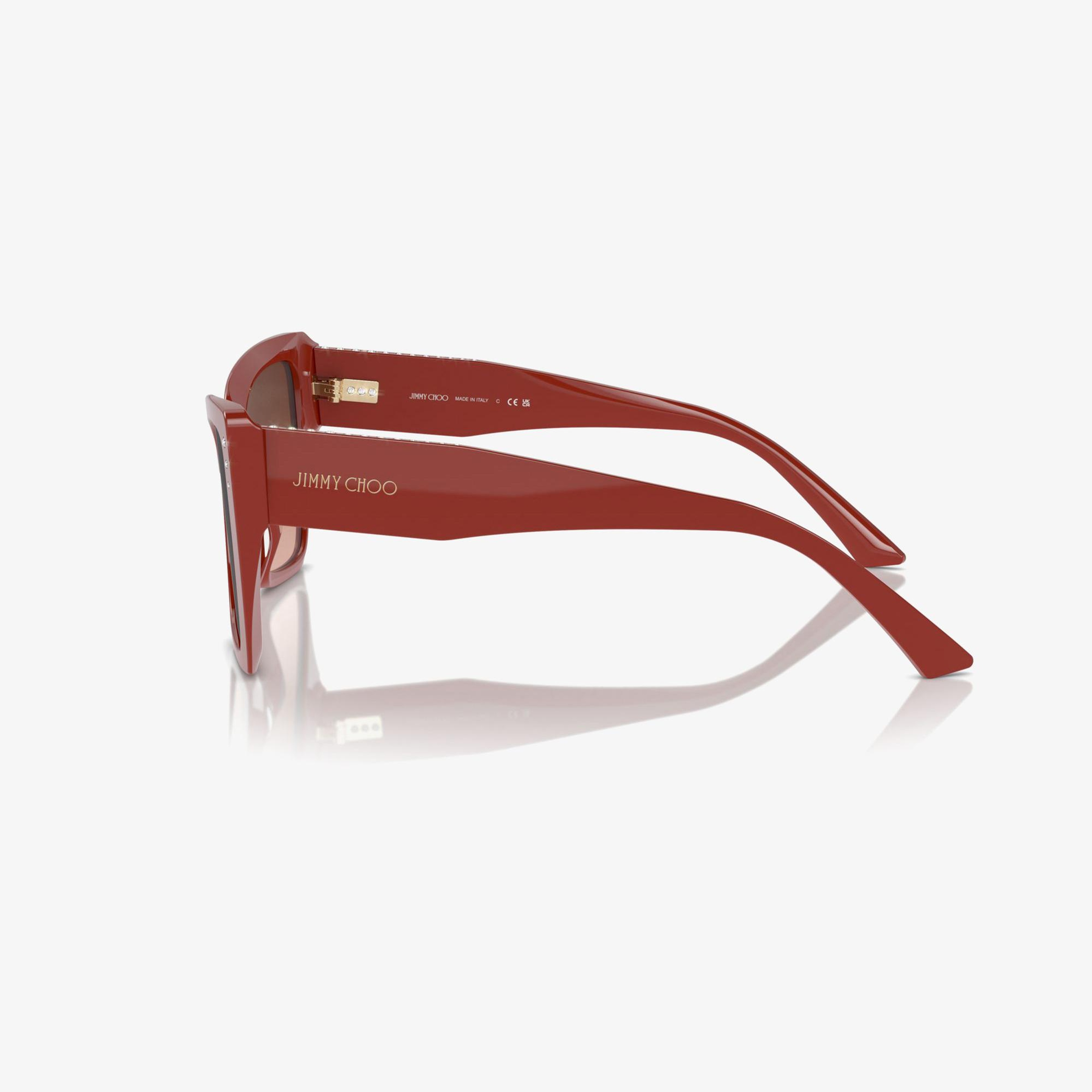 JIMMY CHOO Jc51B Kadın Kırmızı Güneş Gözlüğü