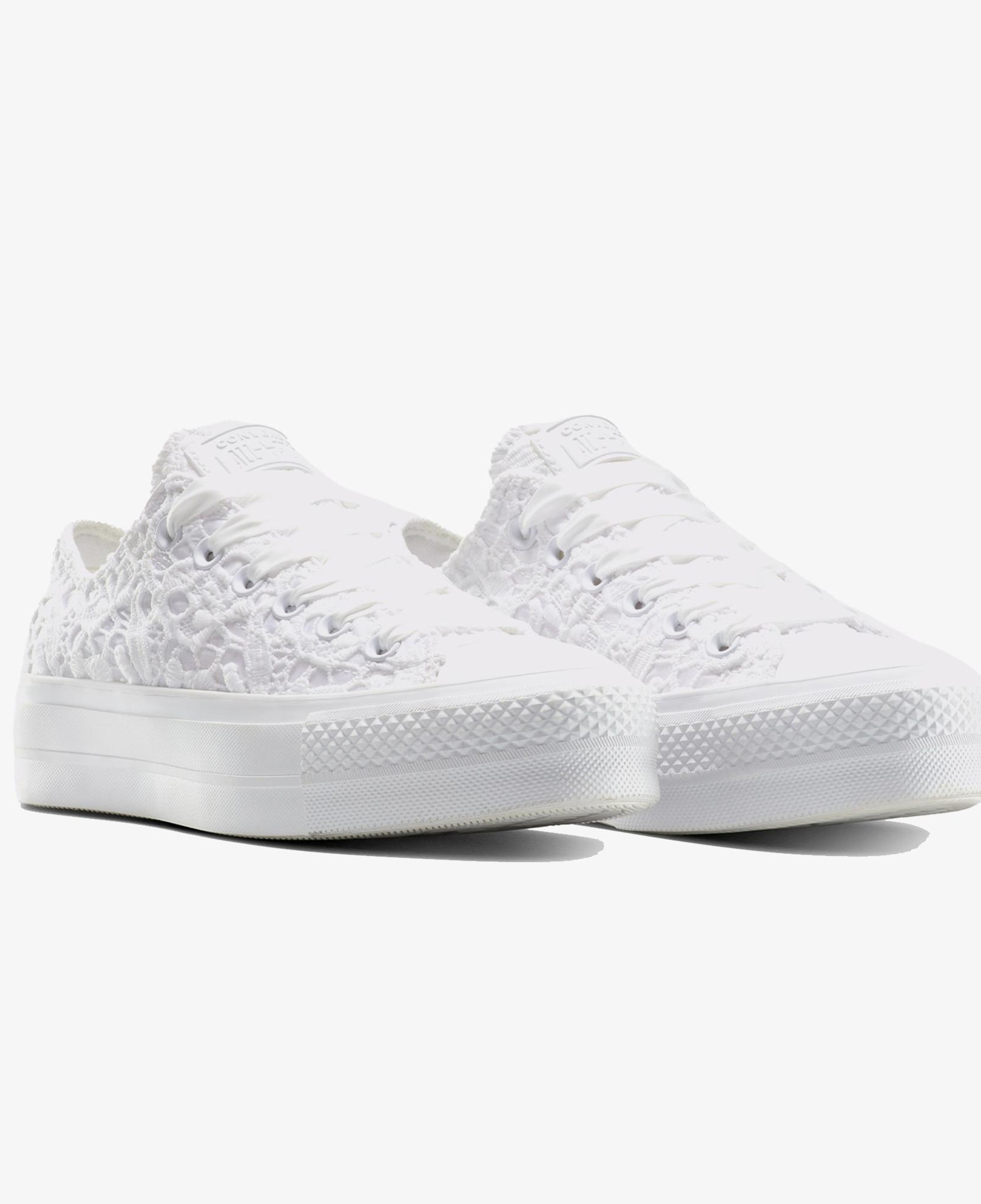 Converse Chuck Taylor All Star Woven Kadın Beyaz Sneaker