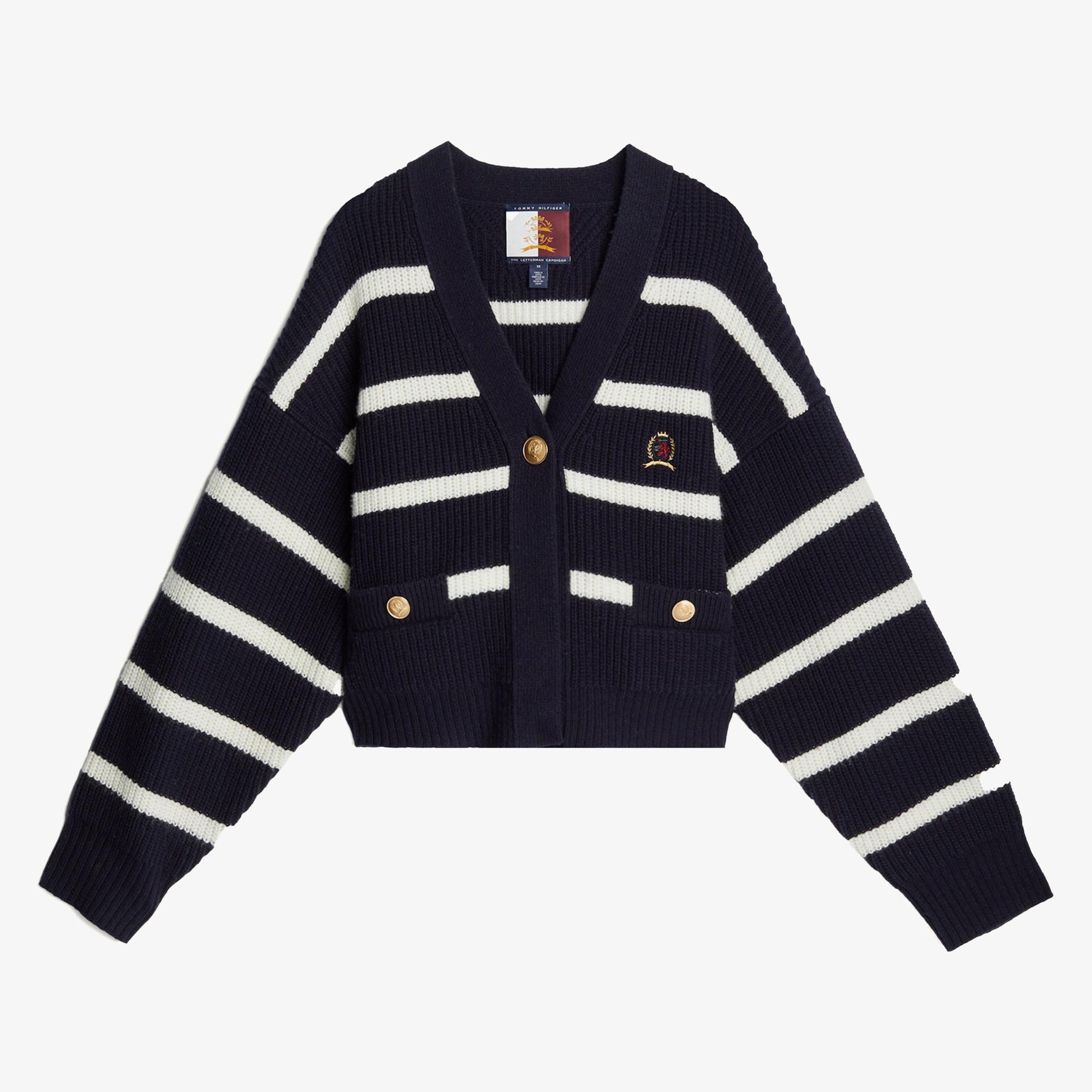 Tommy Hilfiger Kadın Mavi Triko