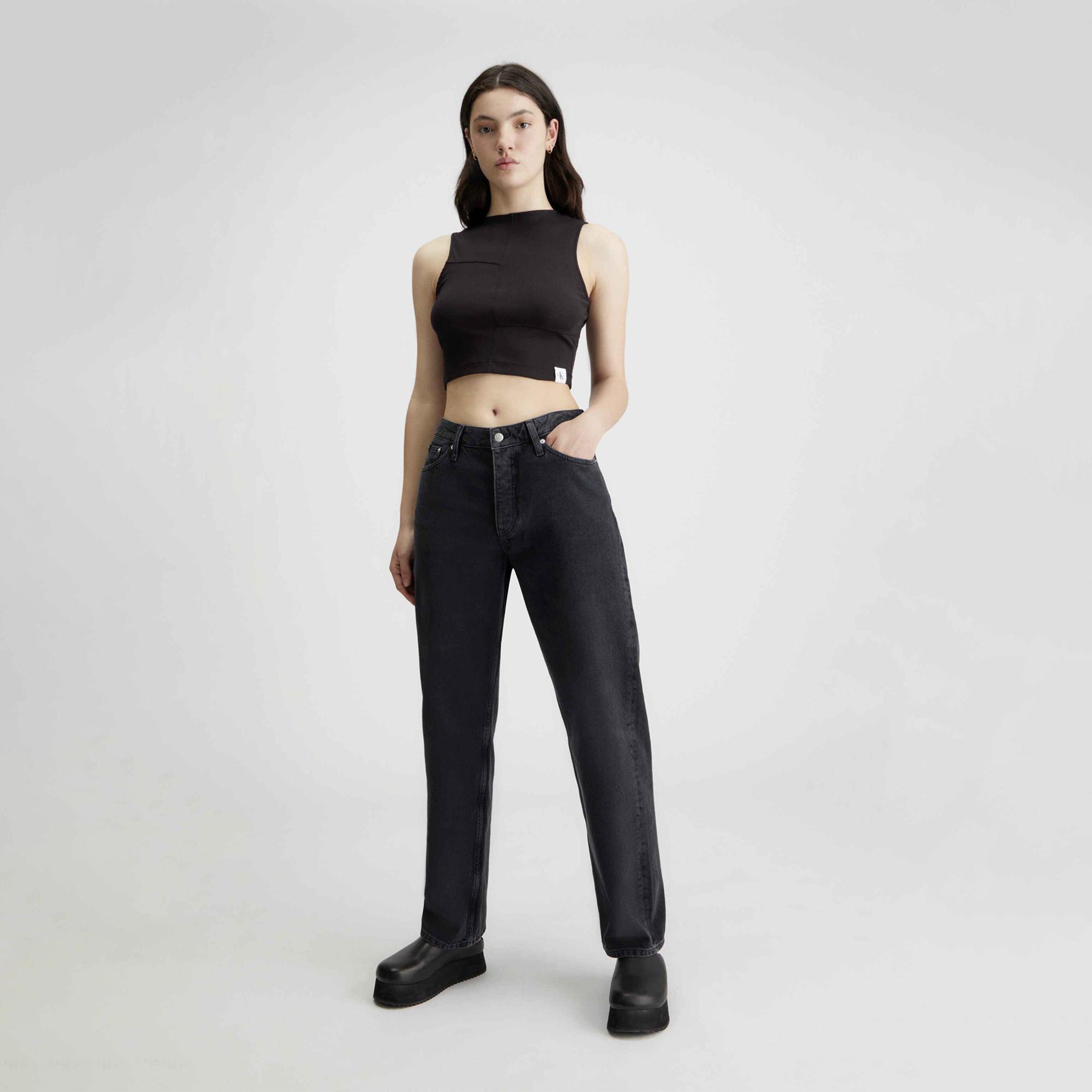 Calvin Klein Jeans Kadın Mavi Eşofman Altı