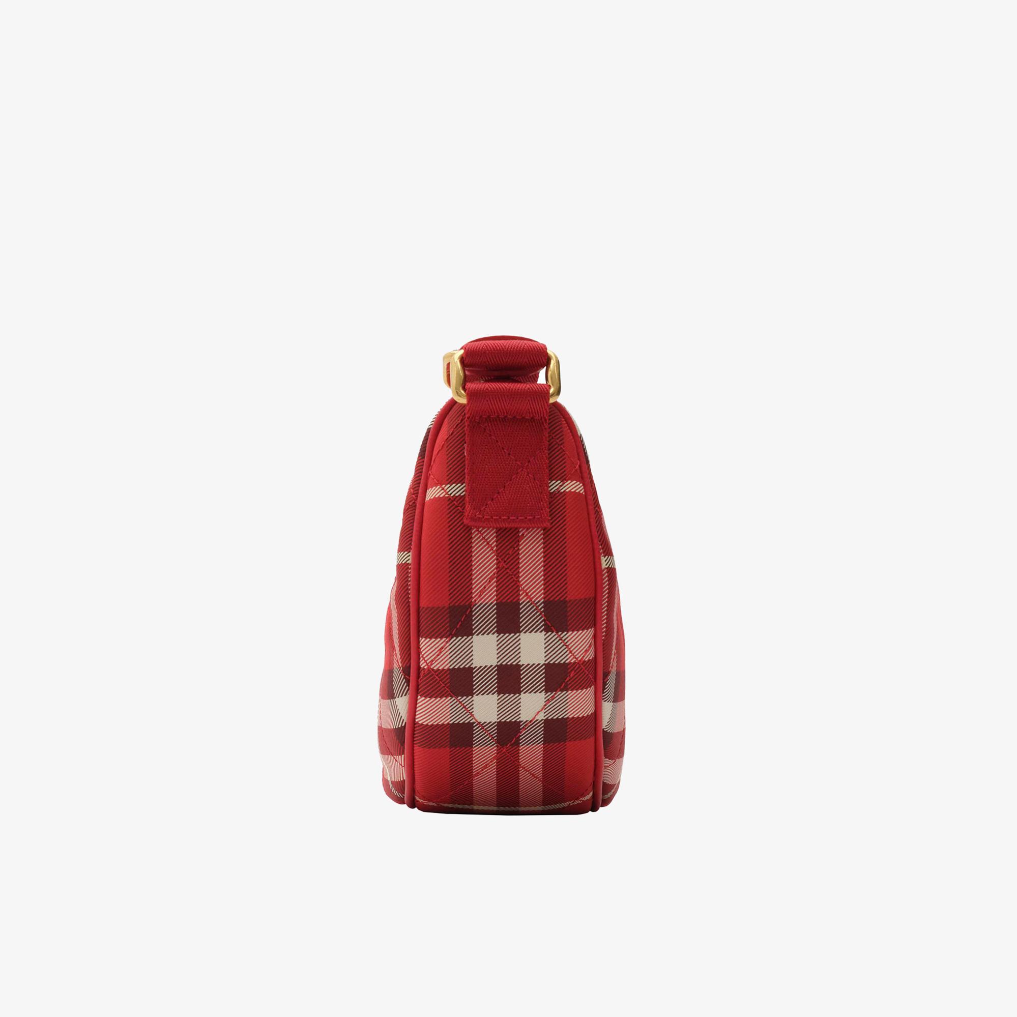 Burberry Horseshoe Kadın Kırmızı Omuz Çantası