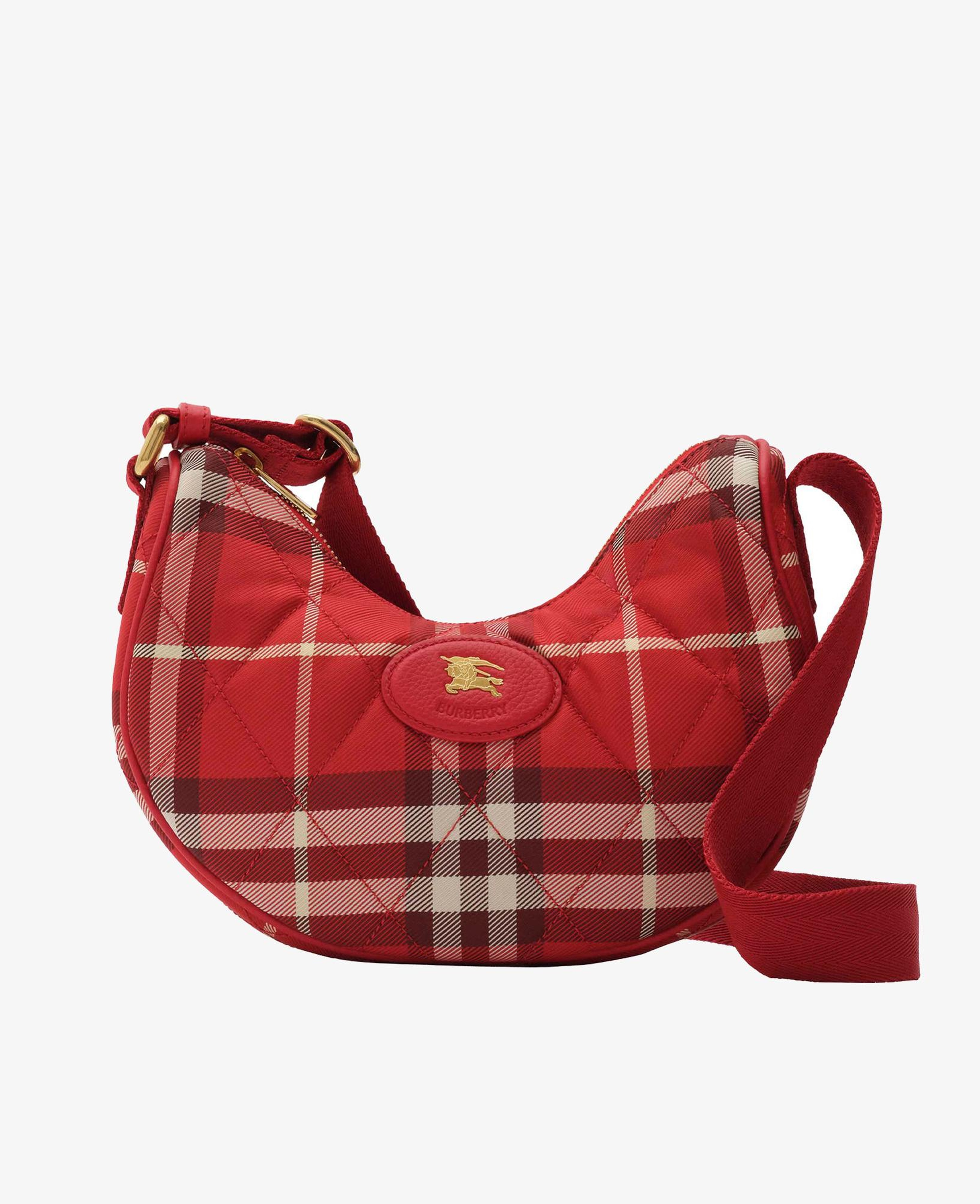 Burberry Horseshoe Kadın Kırmızı Omuz Çantası