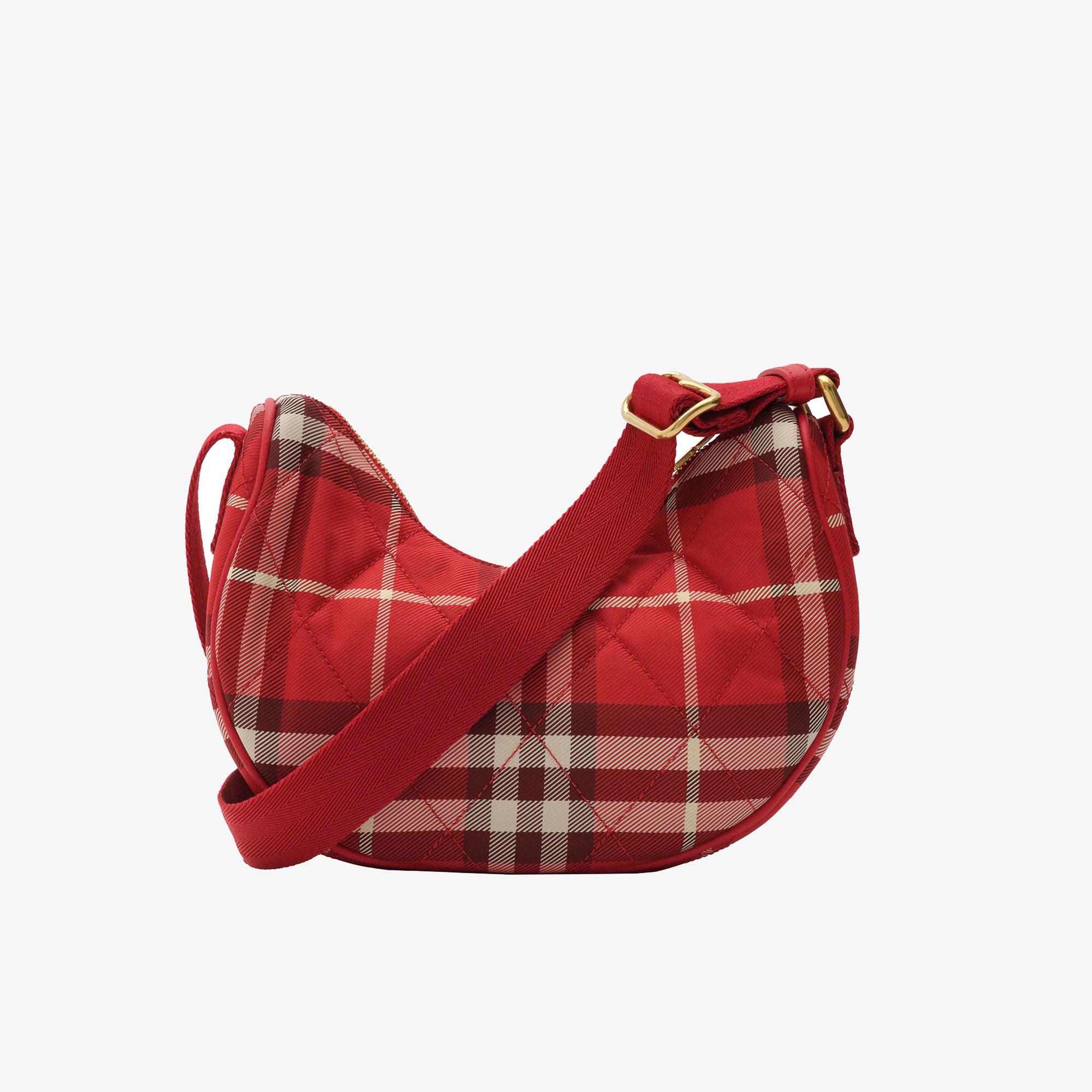 Burberry Horseshoe Kadın Kırmızı Omuz Çantası