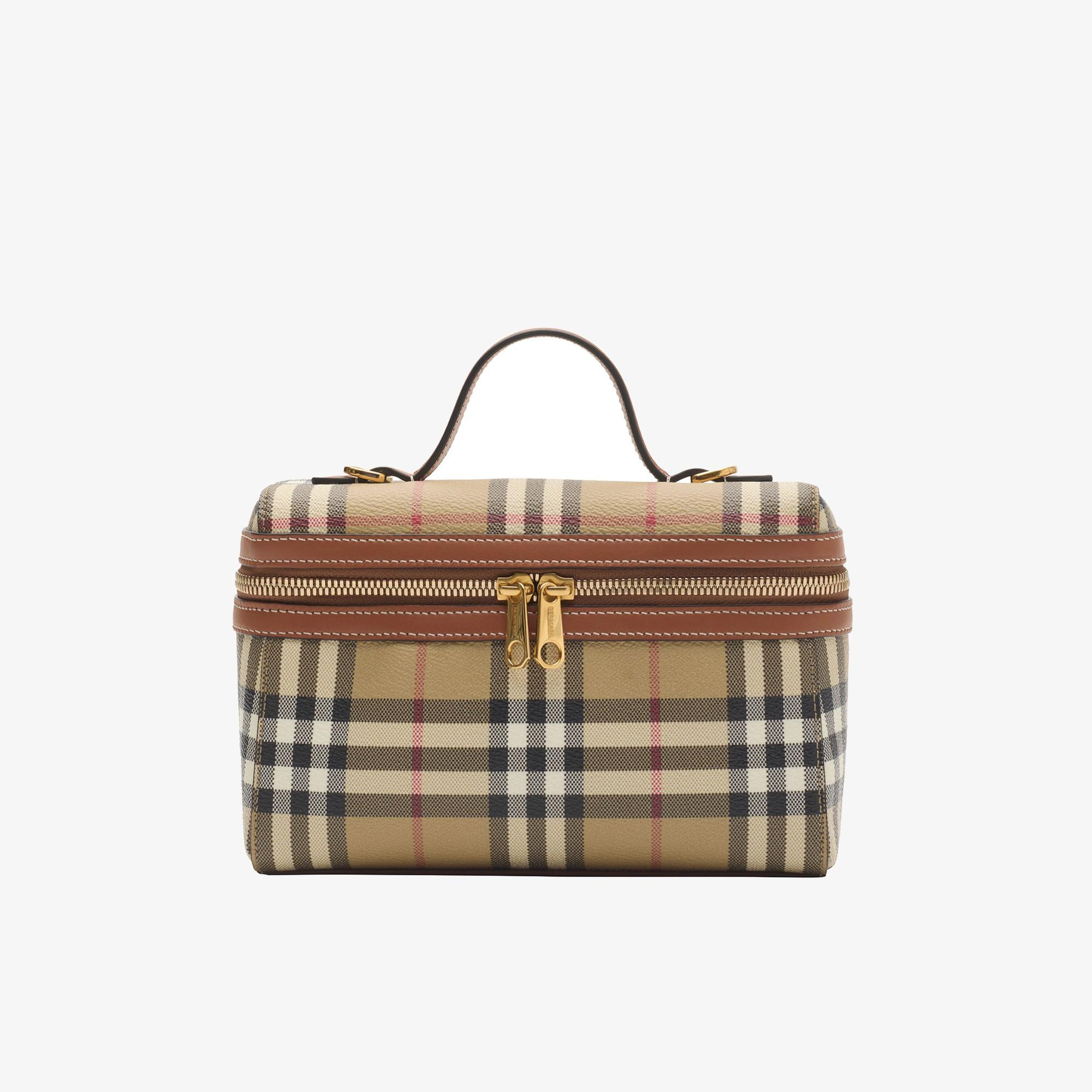 Burberry Vanıty Kadın Bej Çapraz Çanta