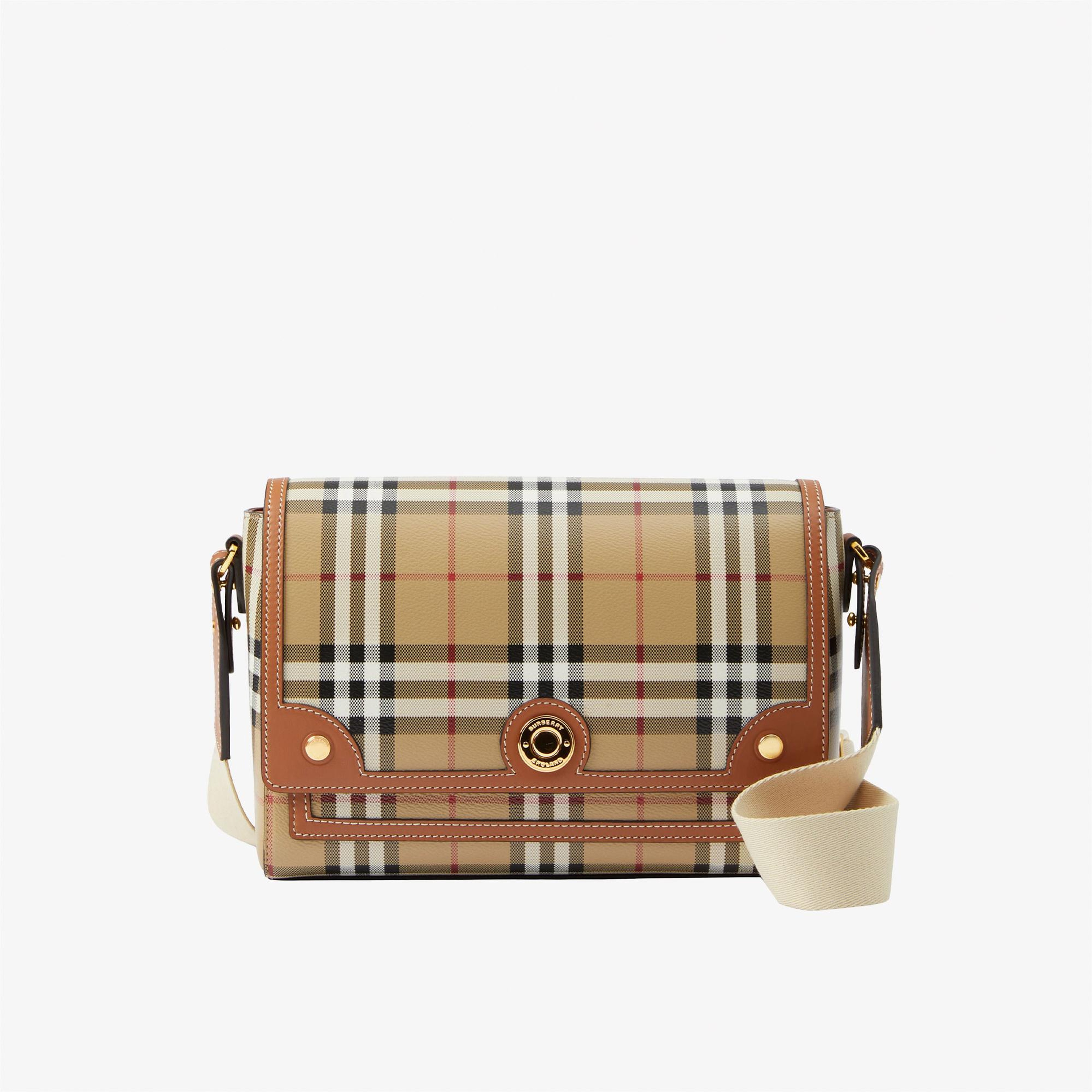 Burberry Note Kadın Bej El Çantası