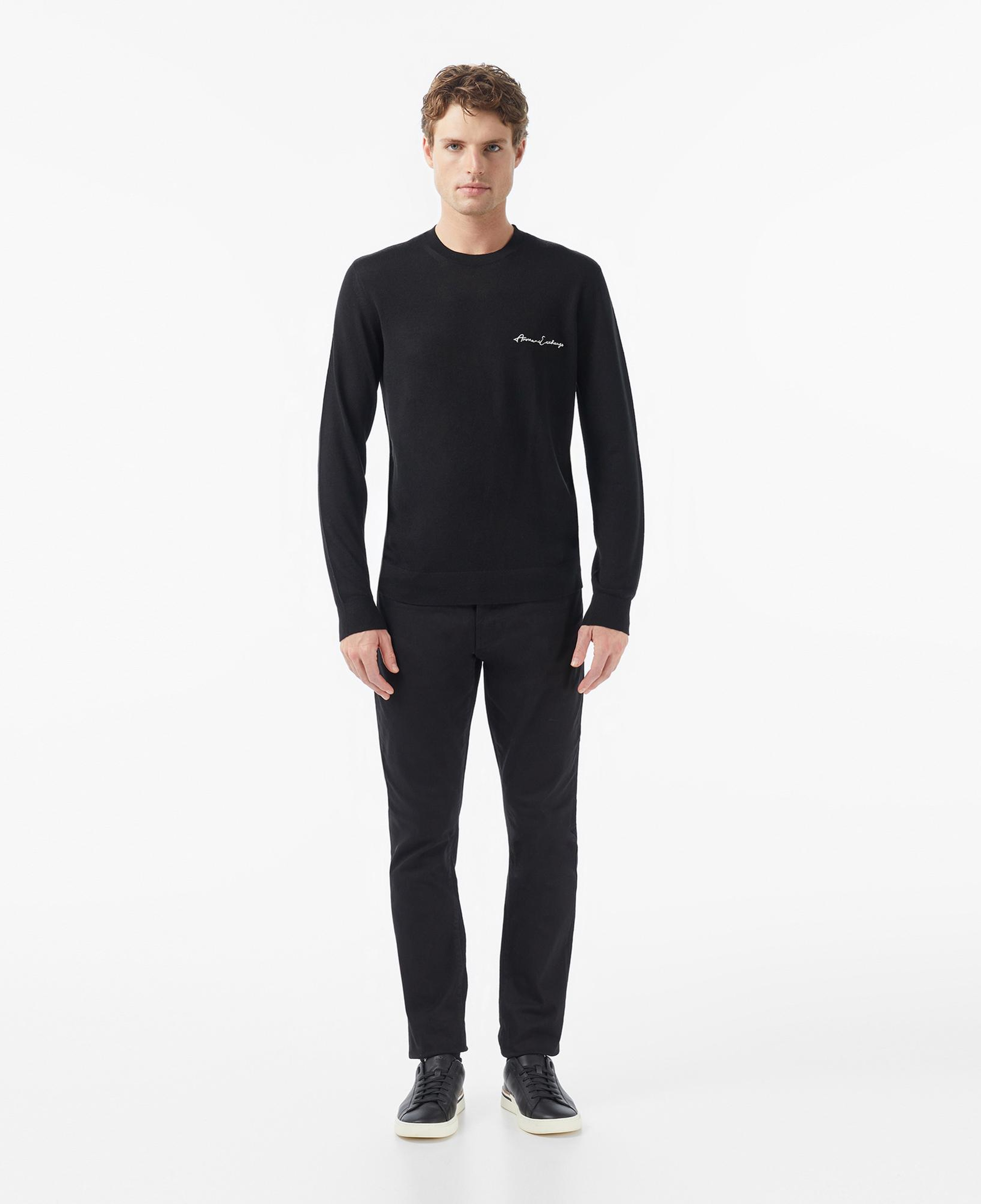 Armani Exchange Erkek Siyah Sweatshirt