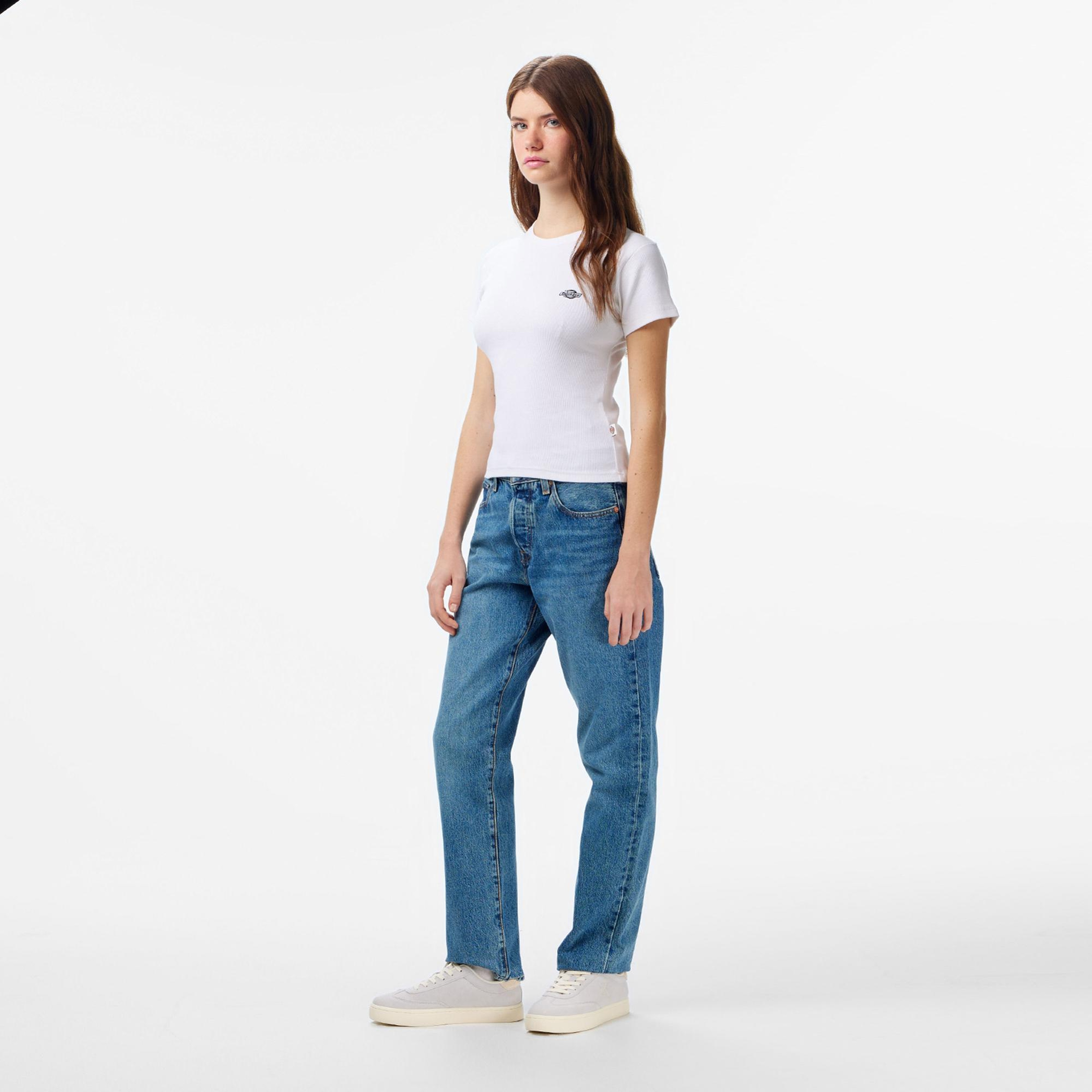 Dickies Gladeville Kadın Beyaz T-Shirt