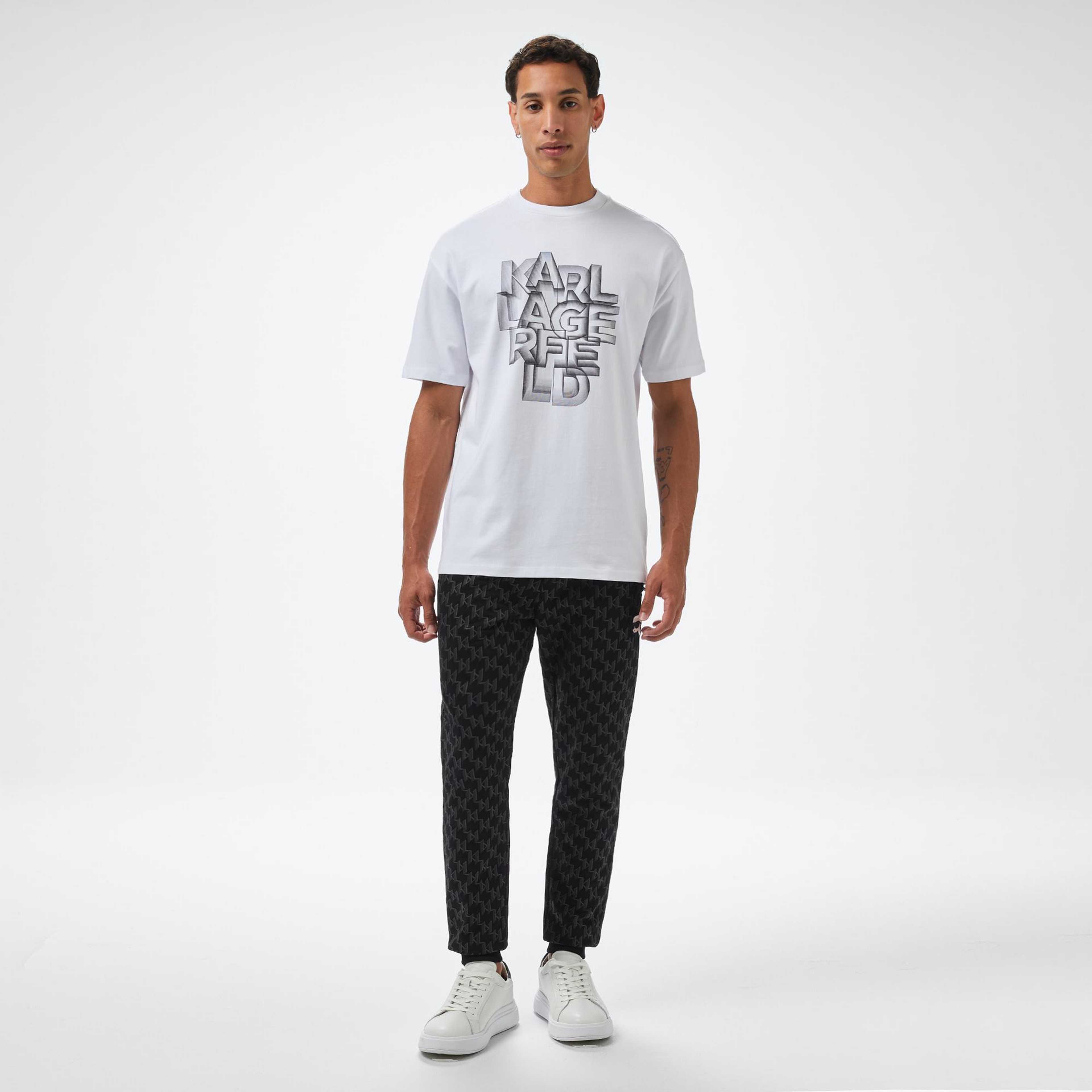 Karl Lagerfeld Erkek Renkli T-Shirt
