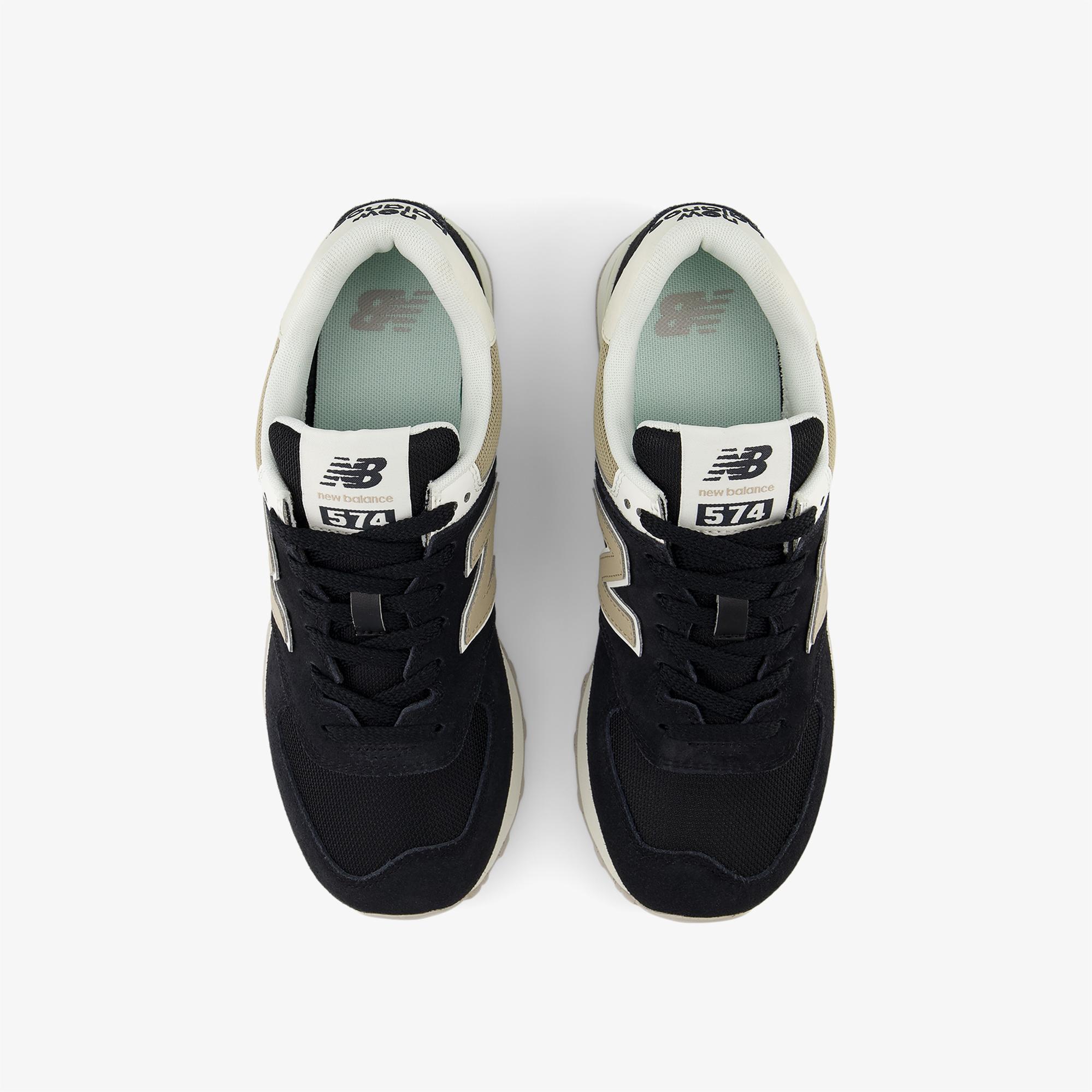 New Balance 574 Lifestyle Kadın Siyah Spor Ayakkabı