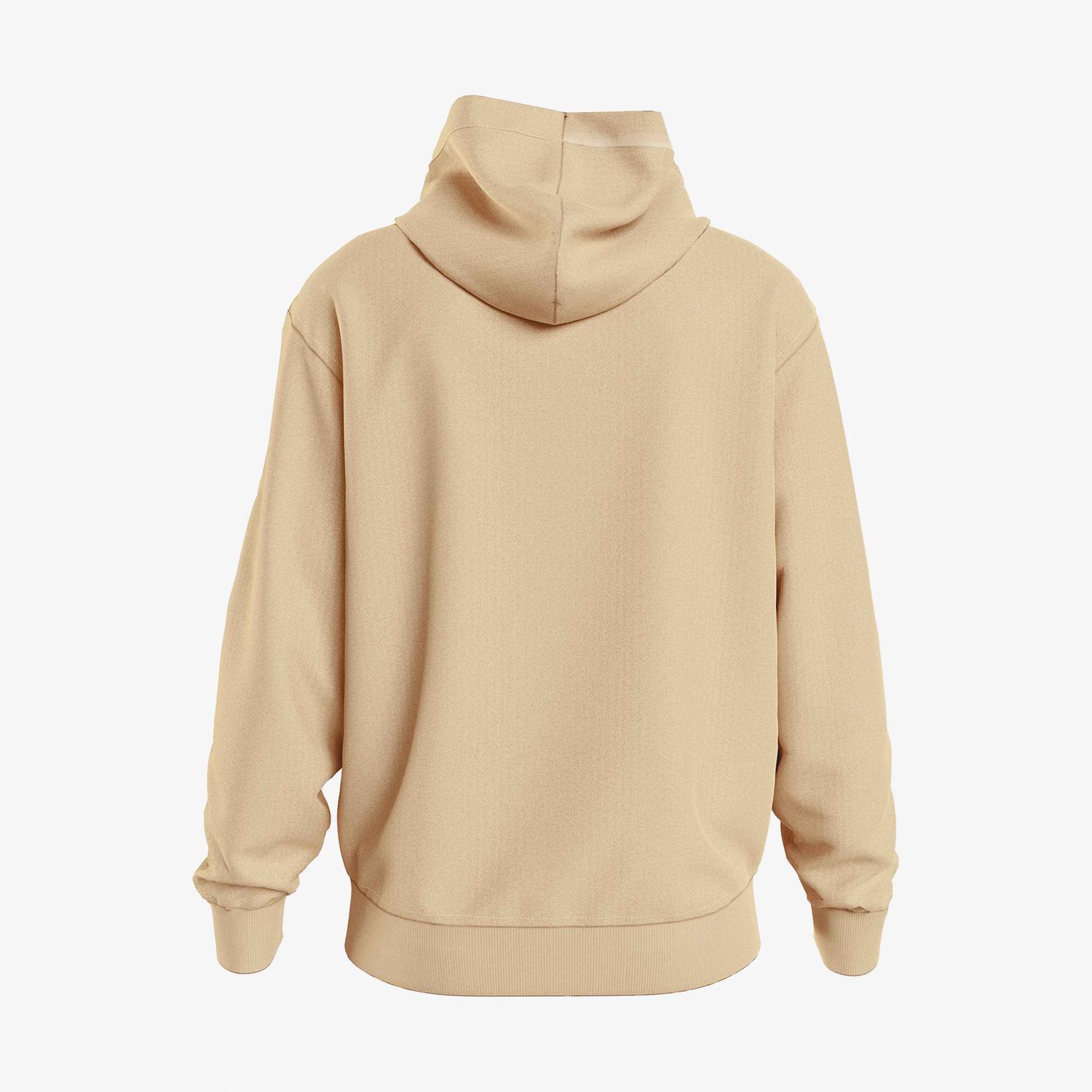 Calvin Klein Jeans Institutional Erkek Bej Sweatshirt