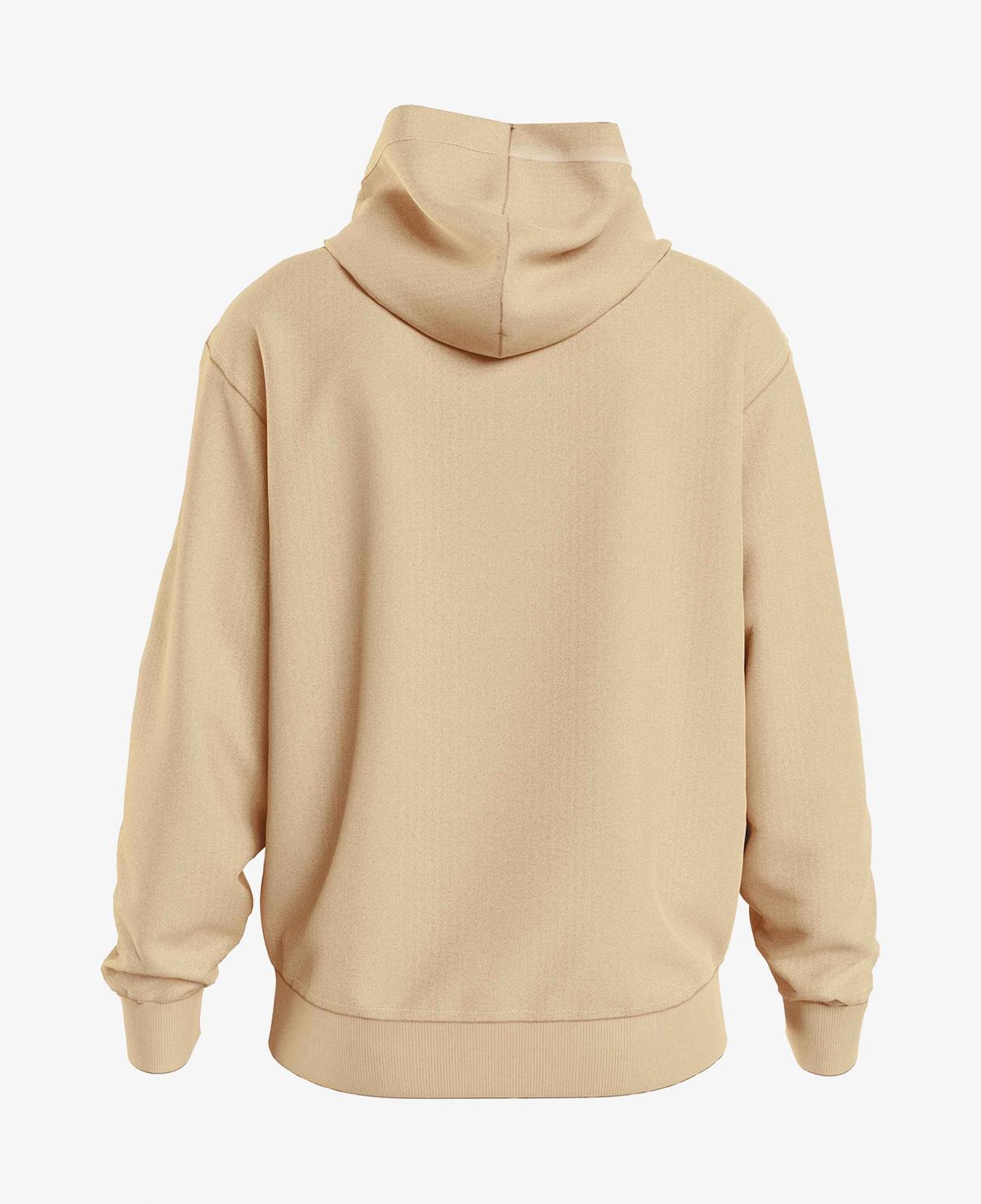 Calvin Klein Jeans Institutional Erkek Bej Sweatshirt